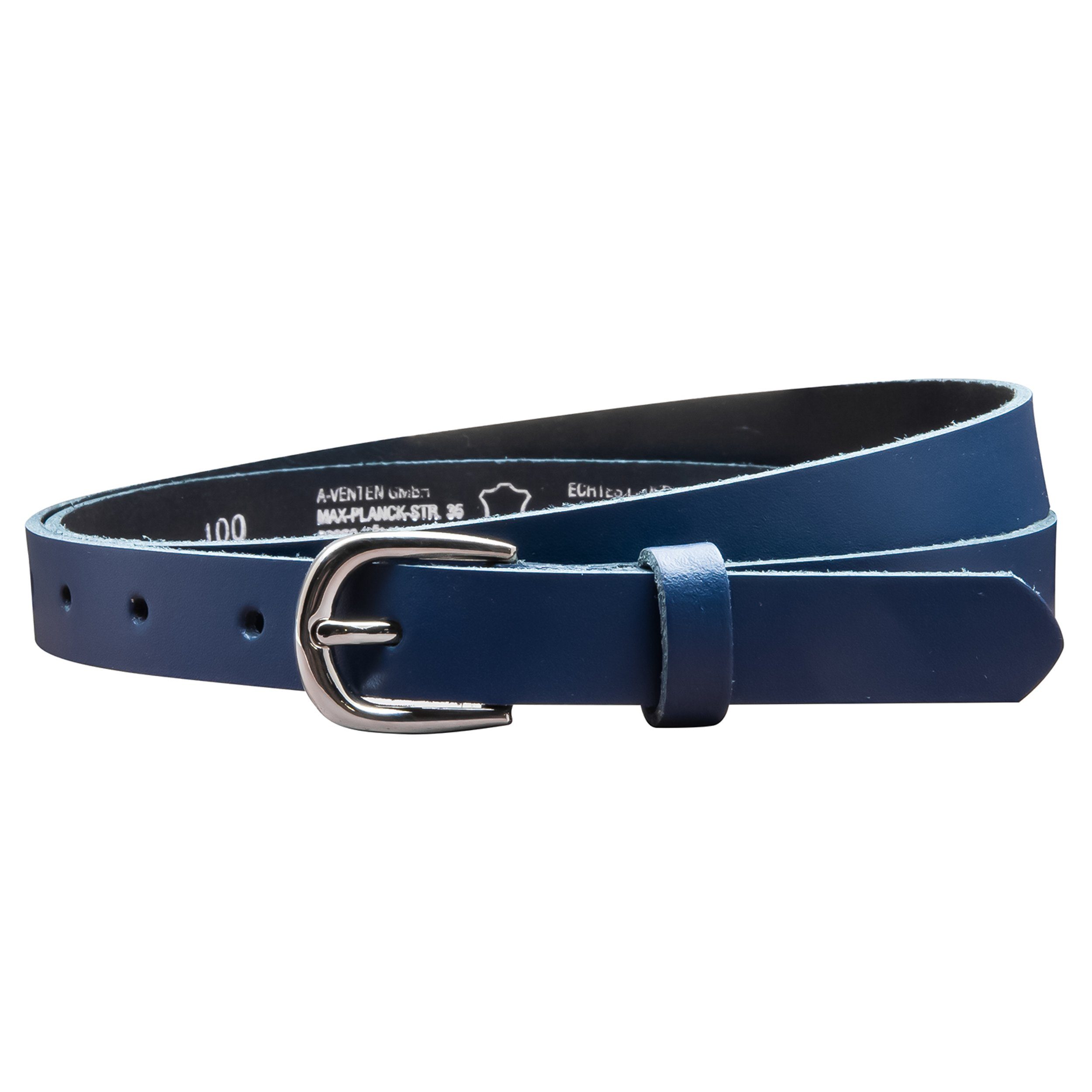 COLOGNEBELT Ledergürtel OM18-SL-Dunkelblau MADE IN GERMANY, günstig online kaufen
