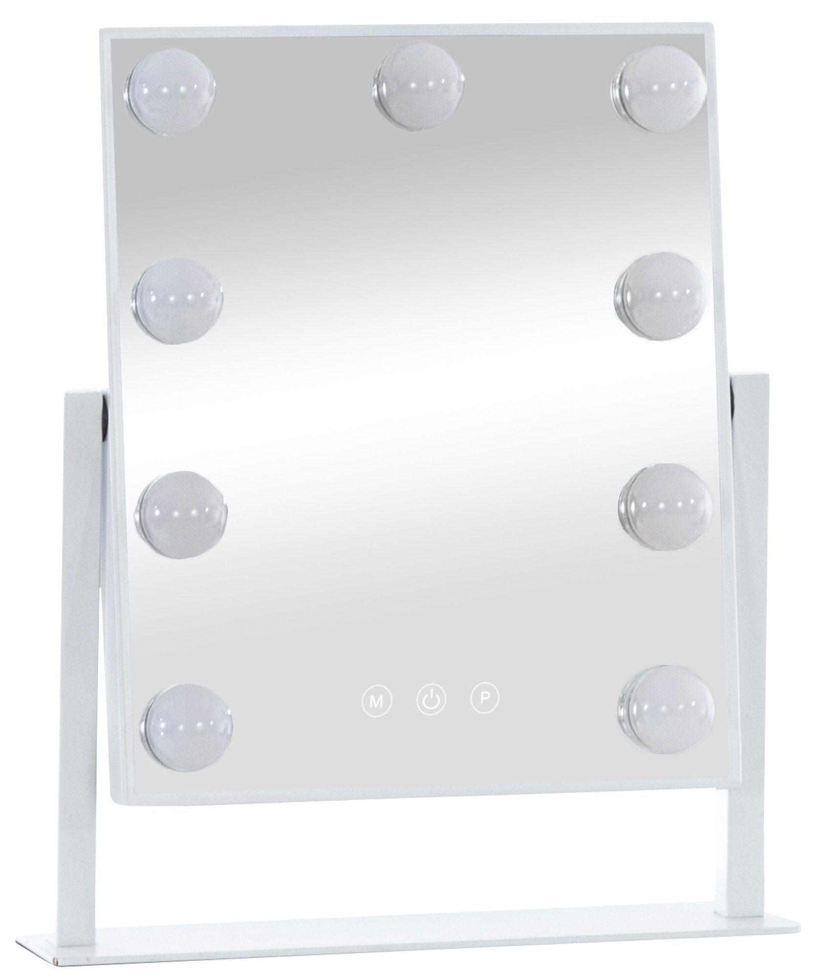 CLP Schminkspiegel Majuro, 9 dimmbare LED-Leuchten, günstig online kaufen