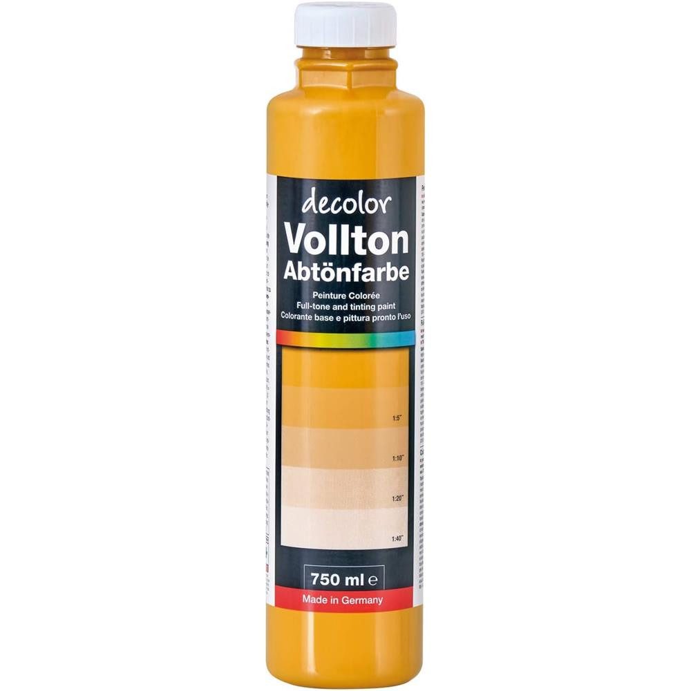 PUFAS Vollton- und Abtönfarbe decolor, Karamel 750 ml