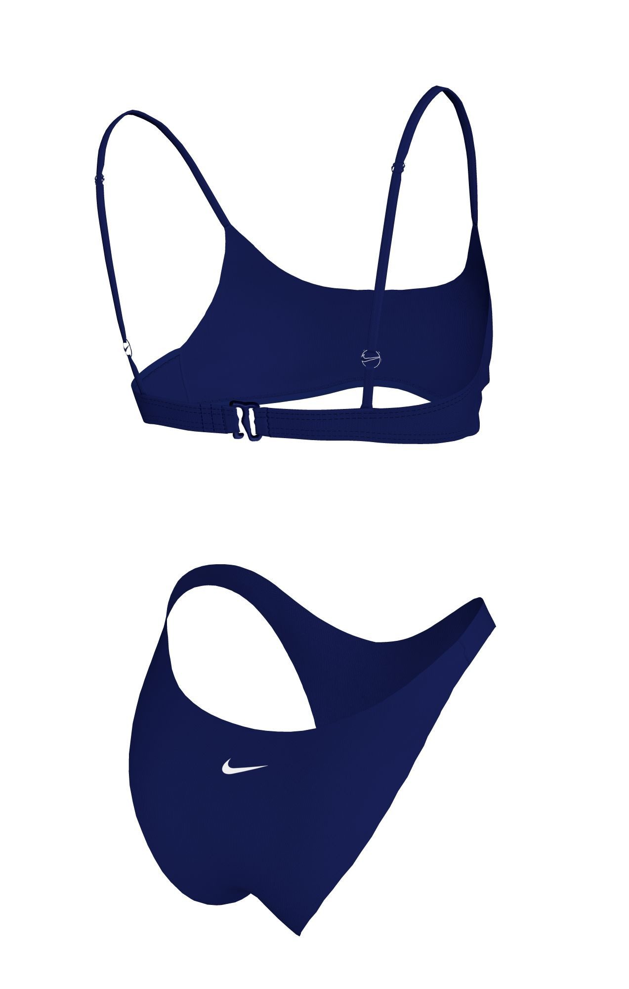 Nike Bustier-Bikini BRALETTE BIKINI SET (Set, 2-St) für Jugendliche, sportlicher Stil, schnell trocknendes Material
