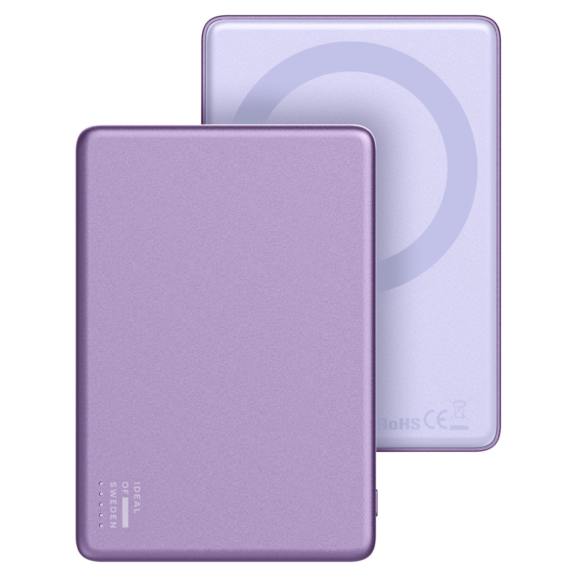 iDeal of Sweden iDeal of Sweden Slim MagSafe Powerbank 5.000 mAh - Kabellose Powerbank Powerbank (1 St)