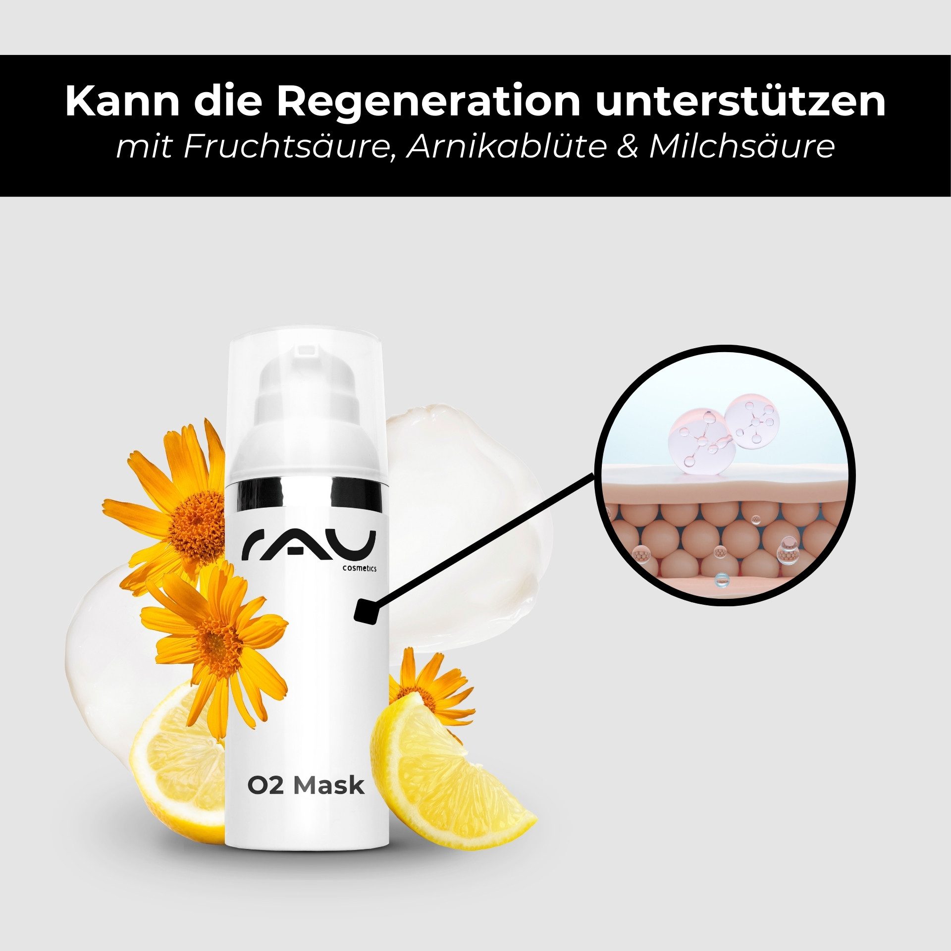 RAU Cosmetics Gesichtsmaske O2 Mask