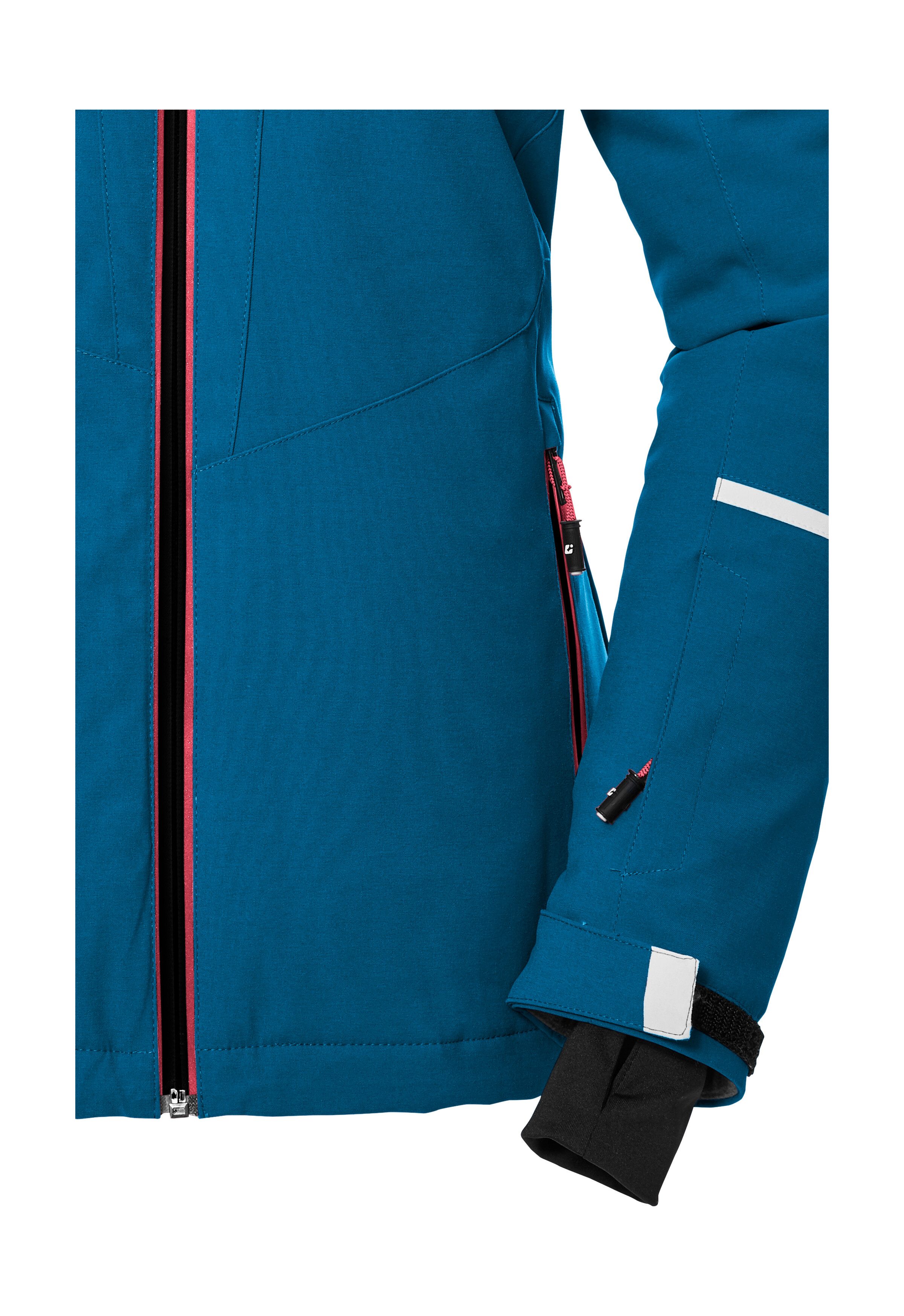 Killtec Skijacke KSW 81 WMN SKI JCKT Wasserdichte, atmungsaktive Winterjacke mit abnehmbarer Kapuze