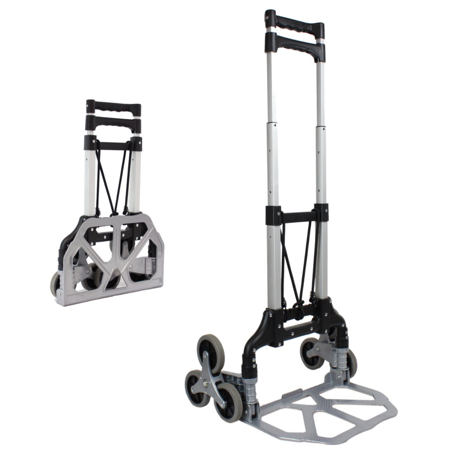 Sackkarre Treppensteiger Sackkarre klappbar 70 kg 109 cm Aluminium