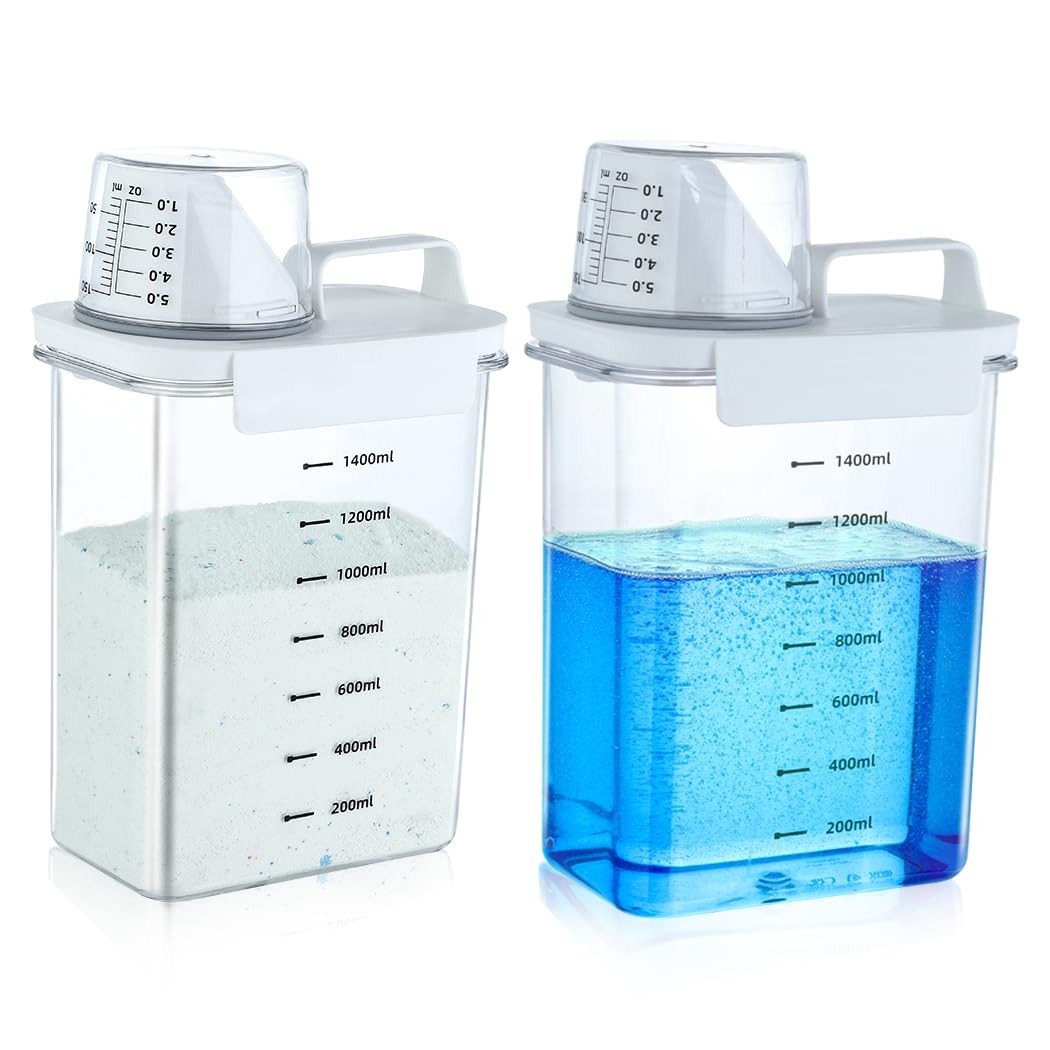 BlingBin Aufbewahrungsbox 1800ml Luftdichter Waschmittelspender mit günstig online kaufen
