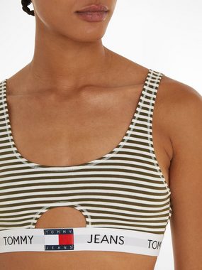 Tommy Hilfiger Underwear Bralette-BH KEYHOLE BRALETTE PRINT im Streifendessin, Cutout