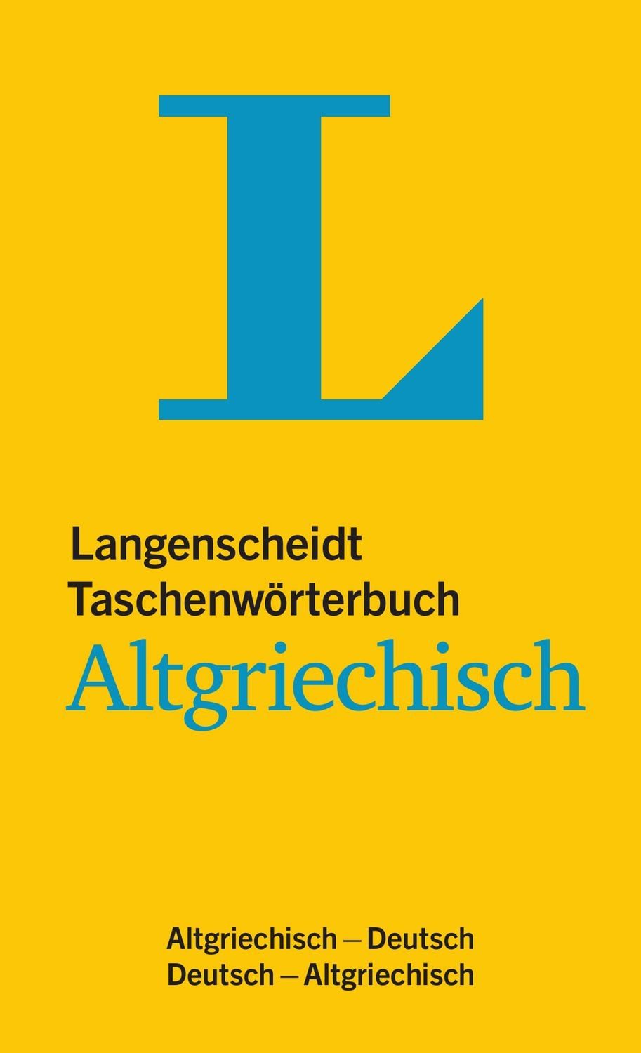 Schulbuch Langenscheidt Taschenwörterbuch Altgriechisch Altgriechisch-Deutsch/De diverse