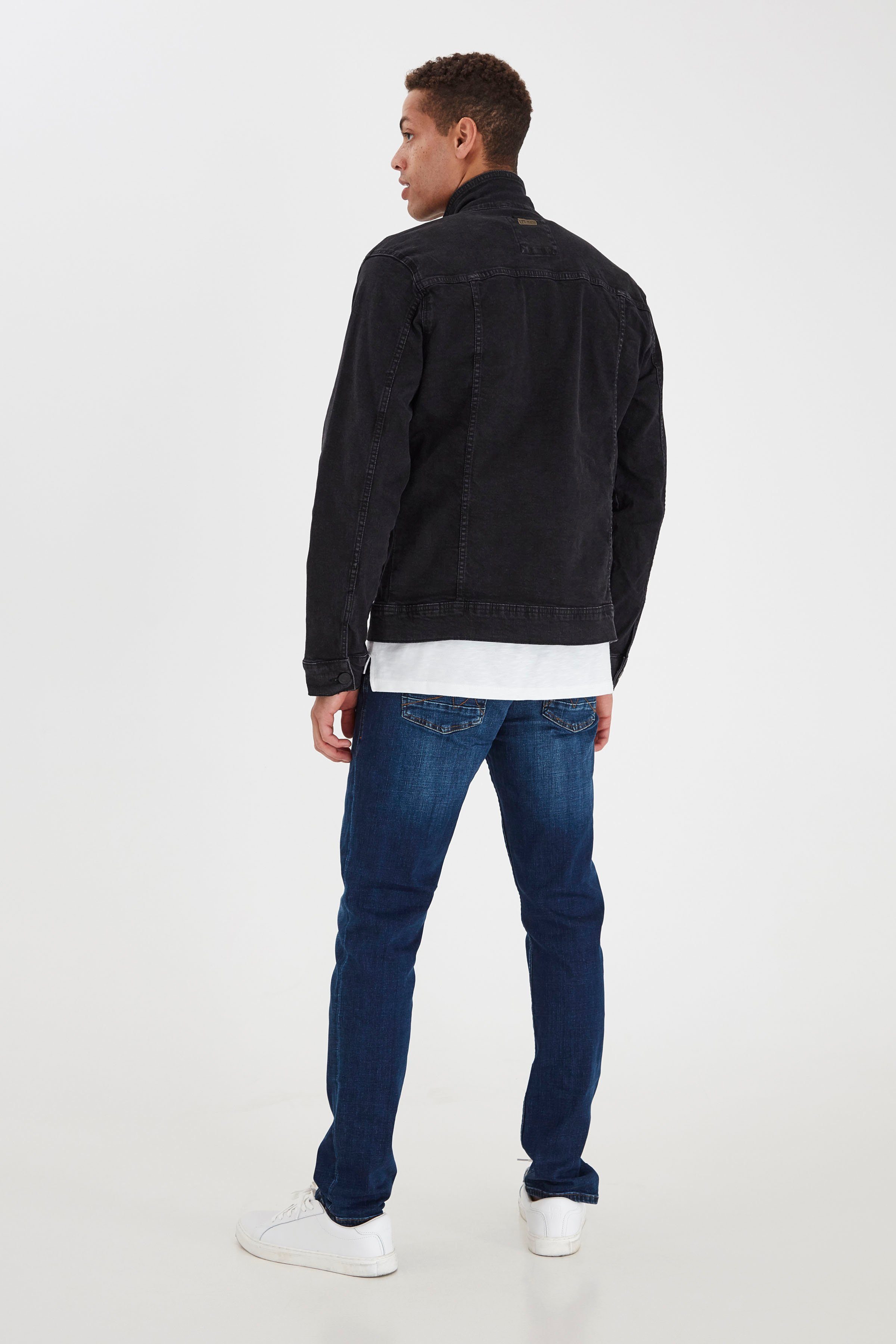 black Jeansjacke Blend BHNARIL washed