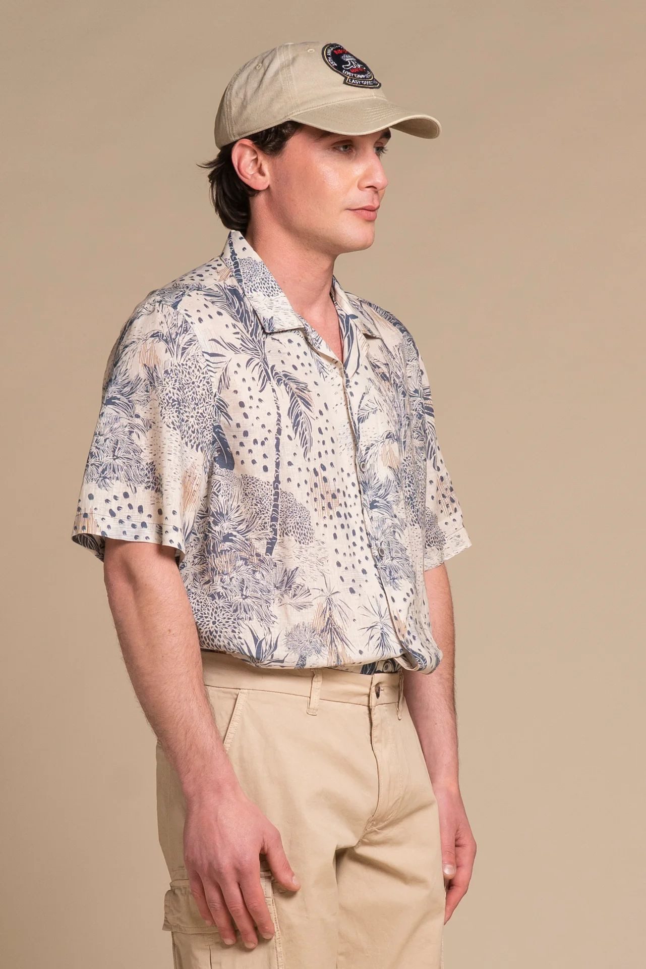 IMPURE Kurzarmhemd - Hemd im Retro Design für Herren