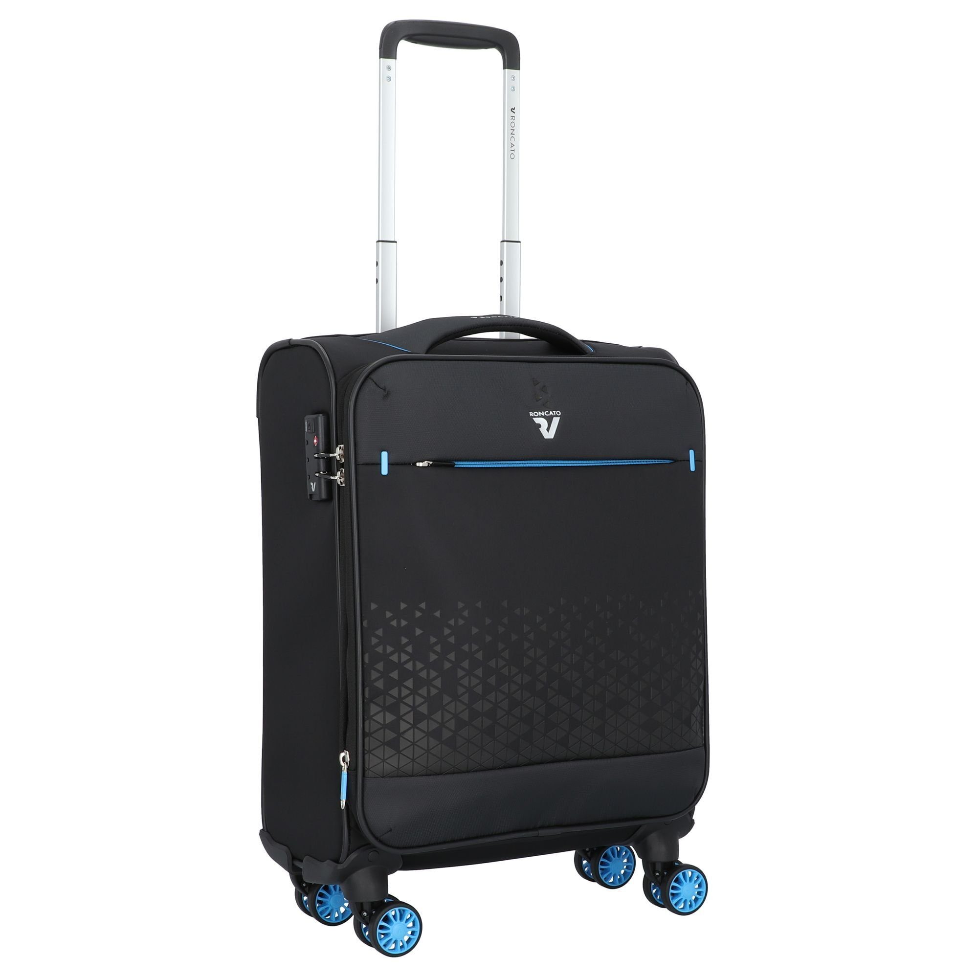 RONCATO Handgepäck-Trolley Crosslite, 4 Rollen, PET günstig online kaufen