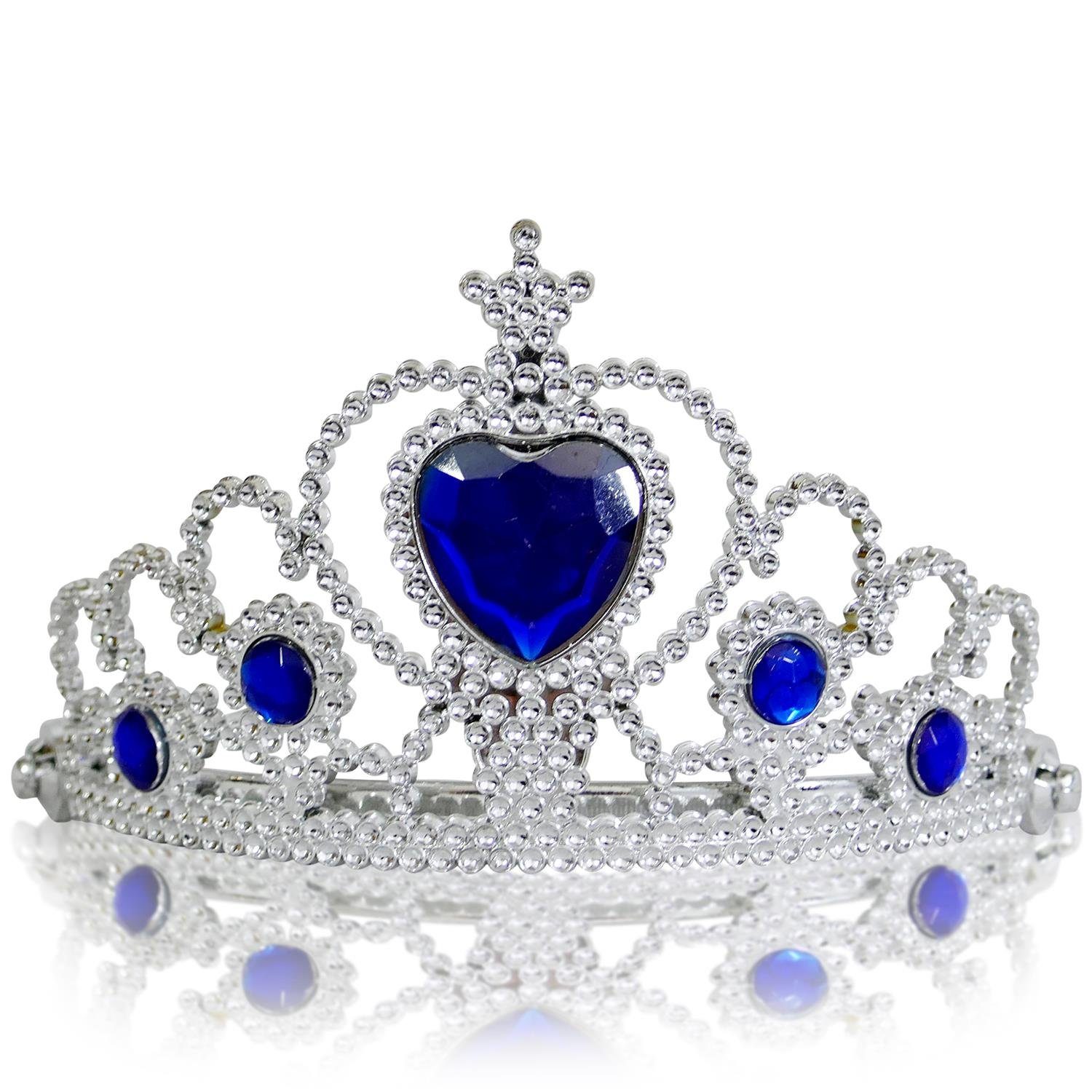 Katara Prinzessin-Kostüm Kinder Diadem Kopfschmuck Karneval Kostümzubehör, Kleid