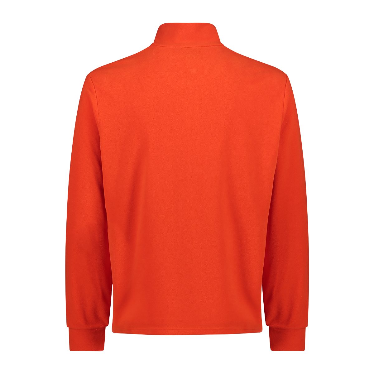 mit Sweatshirt orange Zip Man Stehkragenpullover Half flame C589 CMP