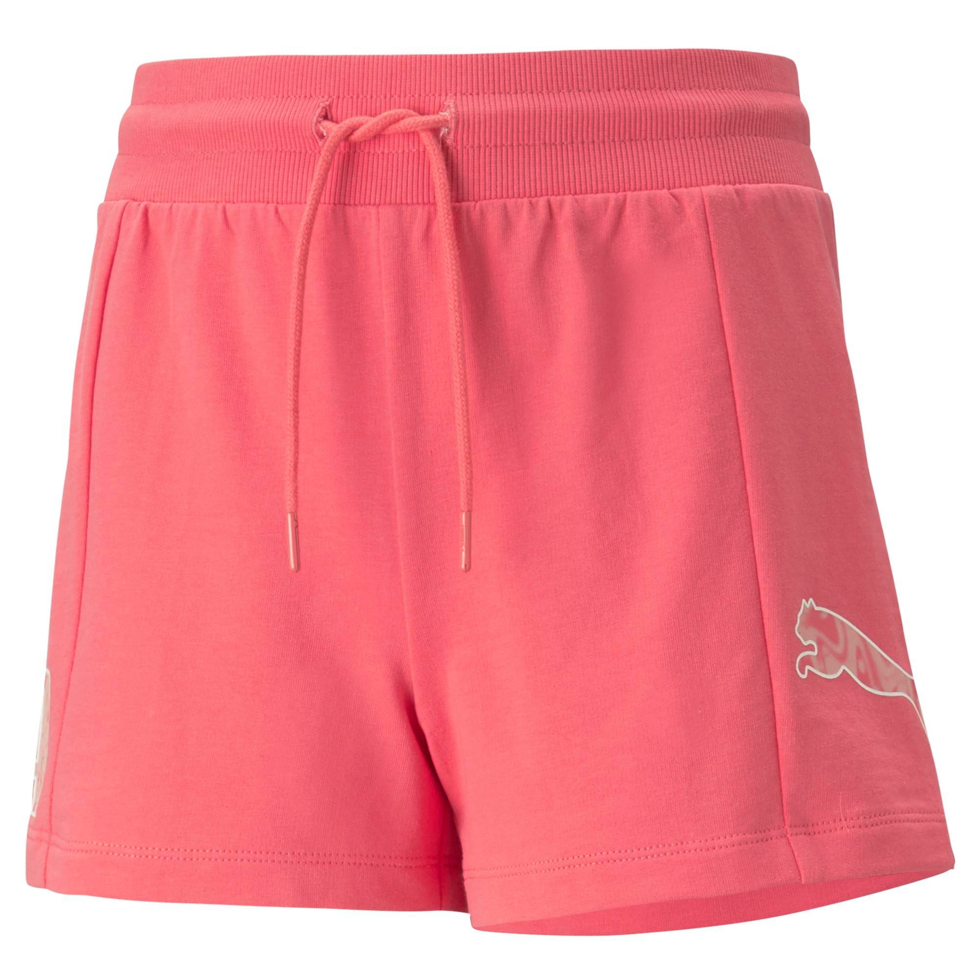 PUMA Trainingsshorts Puma Mädchen Shorts POWER Summer High-Waist TR G 674364