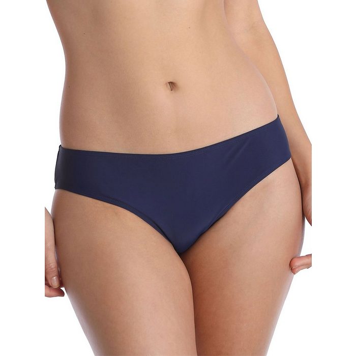 Sassa Bikini-Hose Bikini Slip BASIC NAVY (Stück 1-St) Zwickel