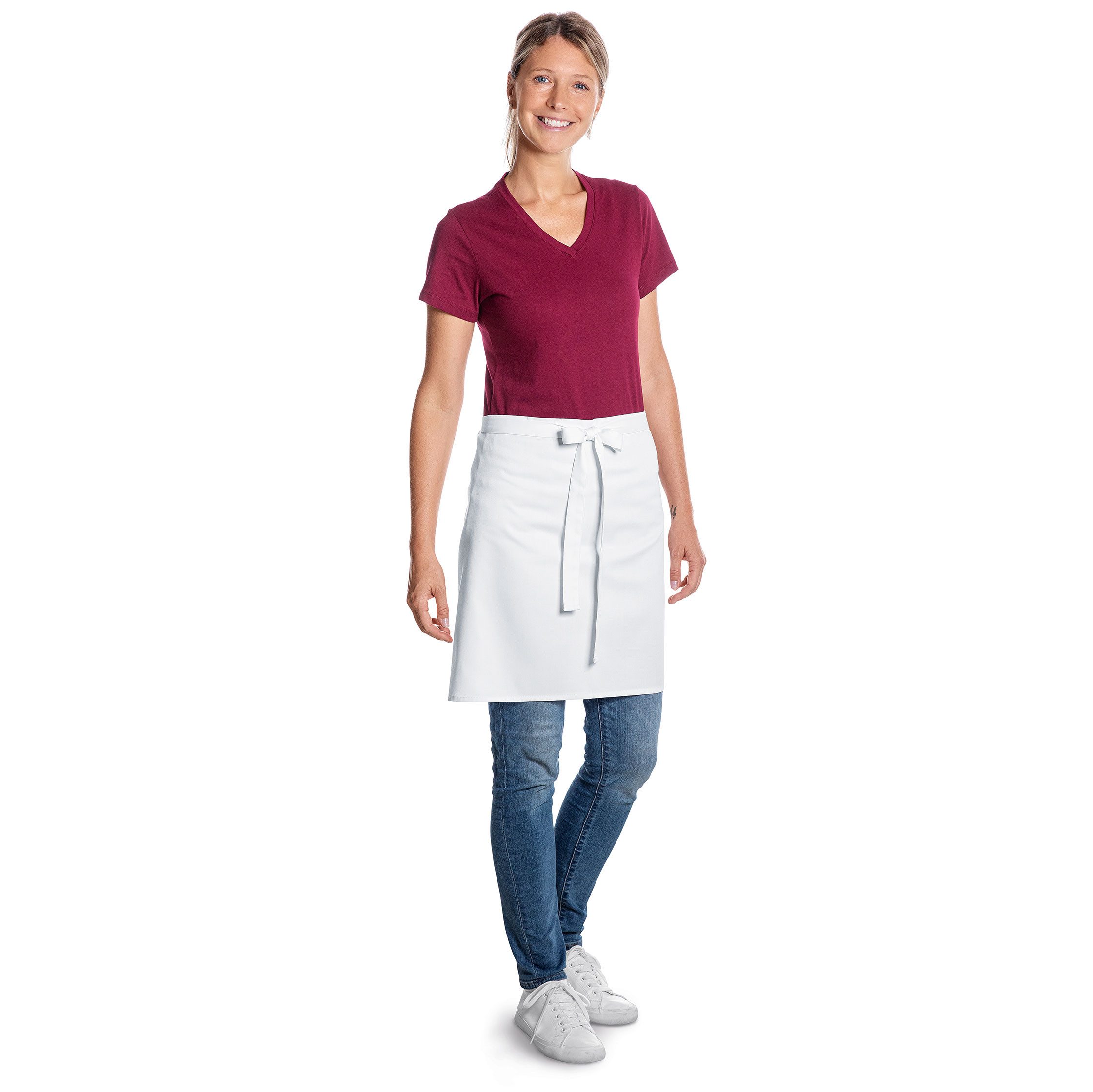 ZOLLNER Kochschürze, Bindebänder, pflegeleicht, versch. Farben, günstig online kaufen