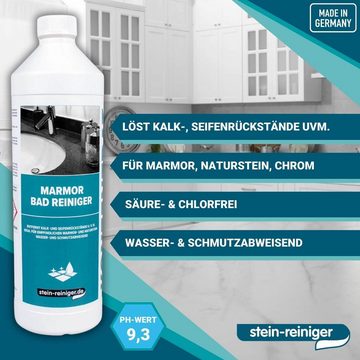 stein-reiniger.de Marmor Bad Reiniger Konzentrat 1L inkl. Sprühflasche 360 Grad 500ml Reinigungskonzentrat