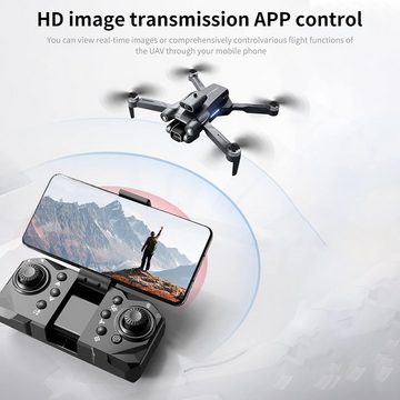 Goolsky Drohne (6K, Dual 6K Kamera Quadcopter, Hindernisvermeidung, Optikfluss, Gestenfoto)