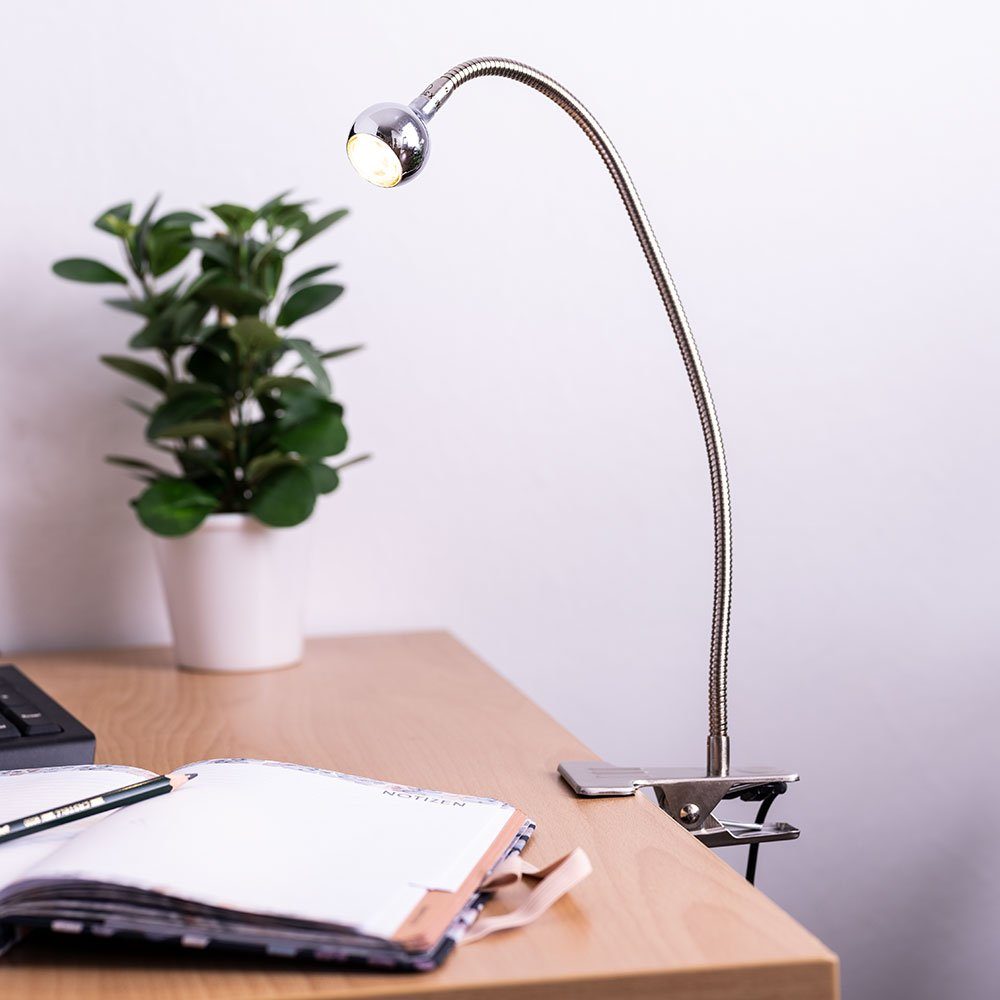 GLOBO LIGHTING Klemmleuchte, LED-Leuchtmittel fest verbaut, Warmweiß, LED S günstig online kaufen