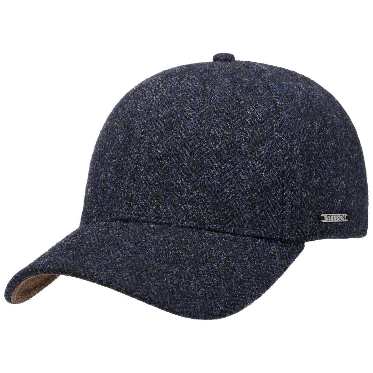 Stetson Baseball Cap (1-St) Baseballcap Hinten geschlossen