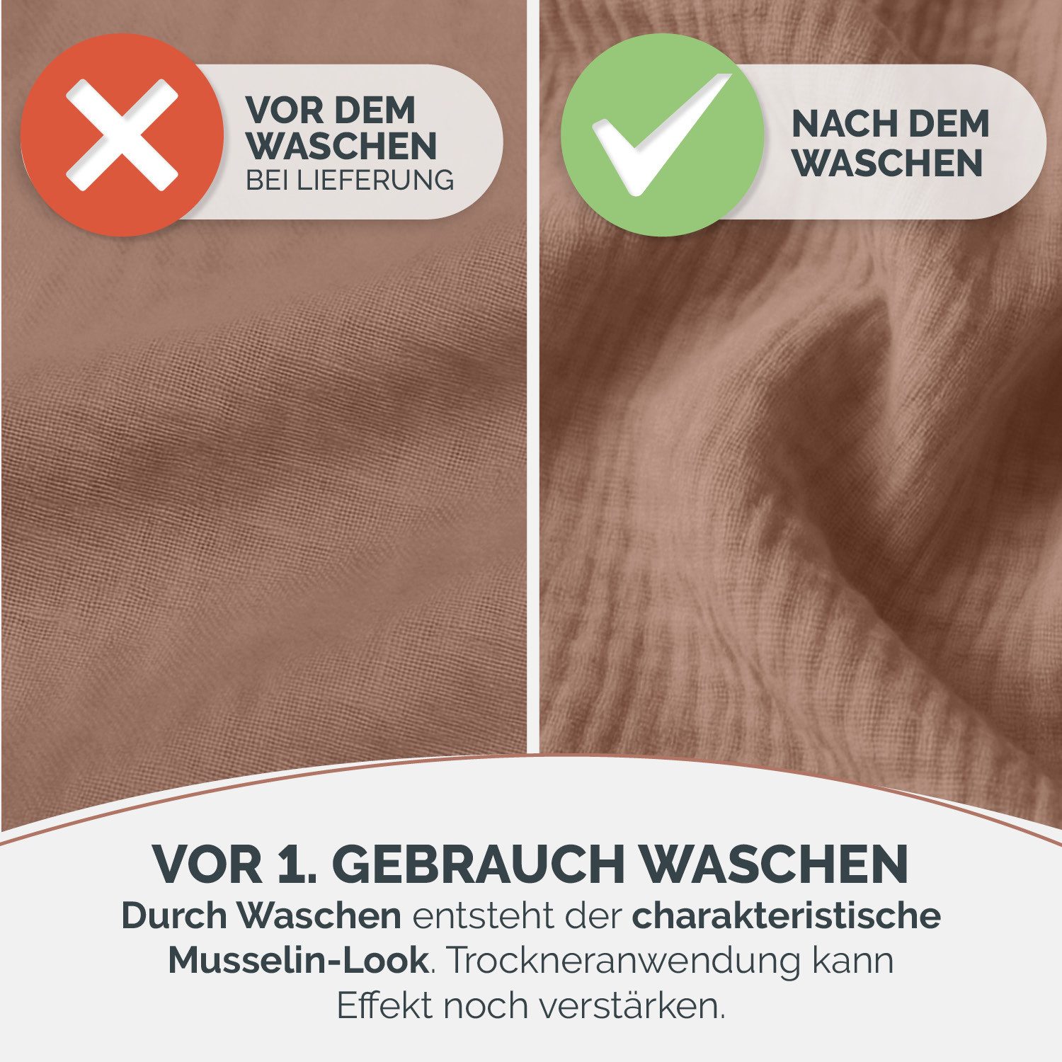 Blumtal Tagesdecke Tagesdecke Baumwolle - Musselin Decke Oeko-TEX zert. - Bettüberwurf, Couch Überwurf - leichte Kuscheldecke Baumwolle 100%