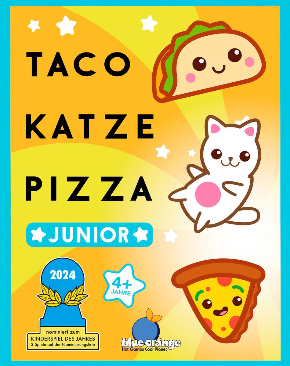 Asmodee Spiel Taco Katze Pizza Junior, Kinderspiel