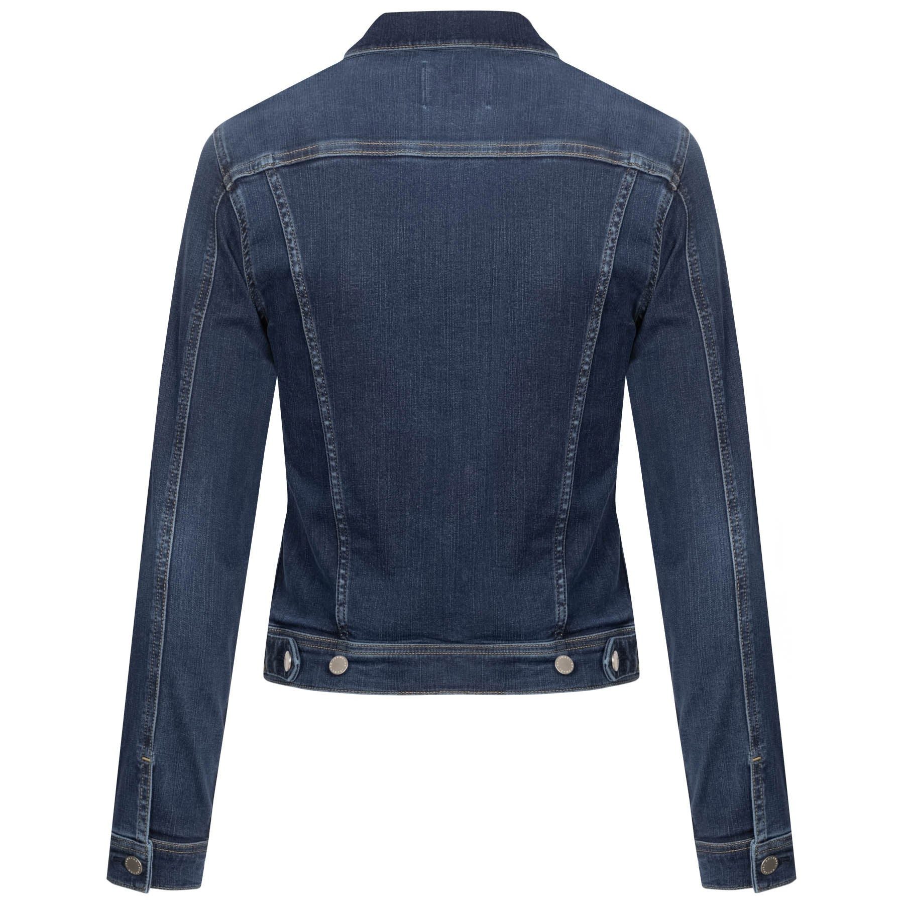 ADRIANO GOLDSCHMIED 5-Pocket-Jeans AG JEANS Jeansjacke ROBYN - Dunkelblau