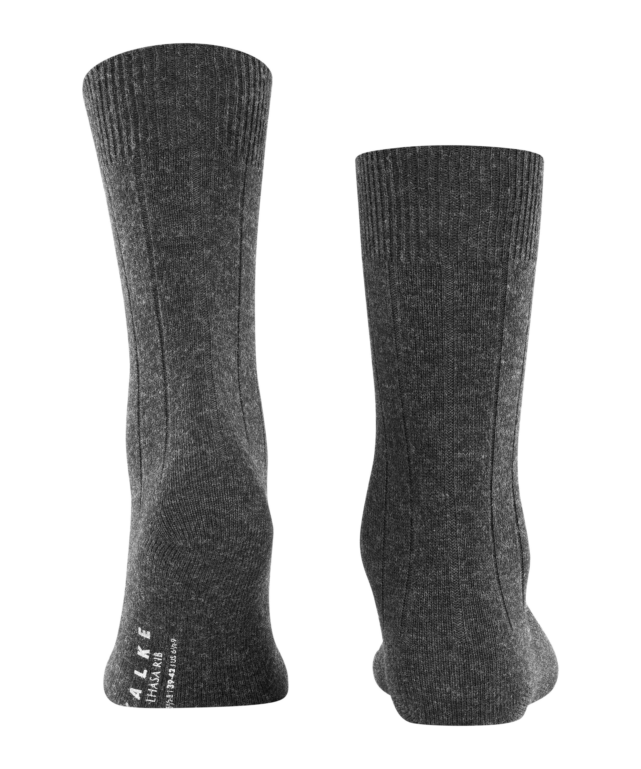 FALKE Socken Lhasa Rib (3080) (1-Paar) anthra.mel