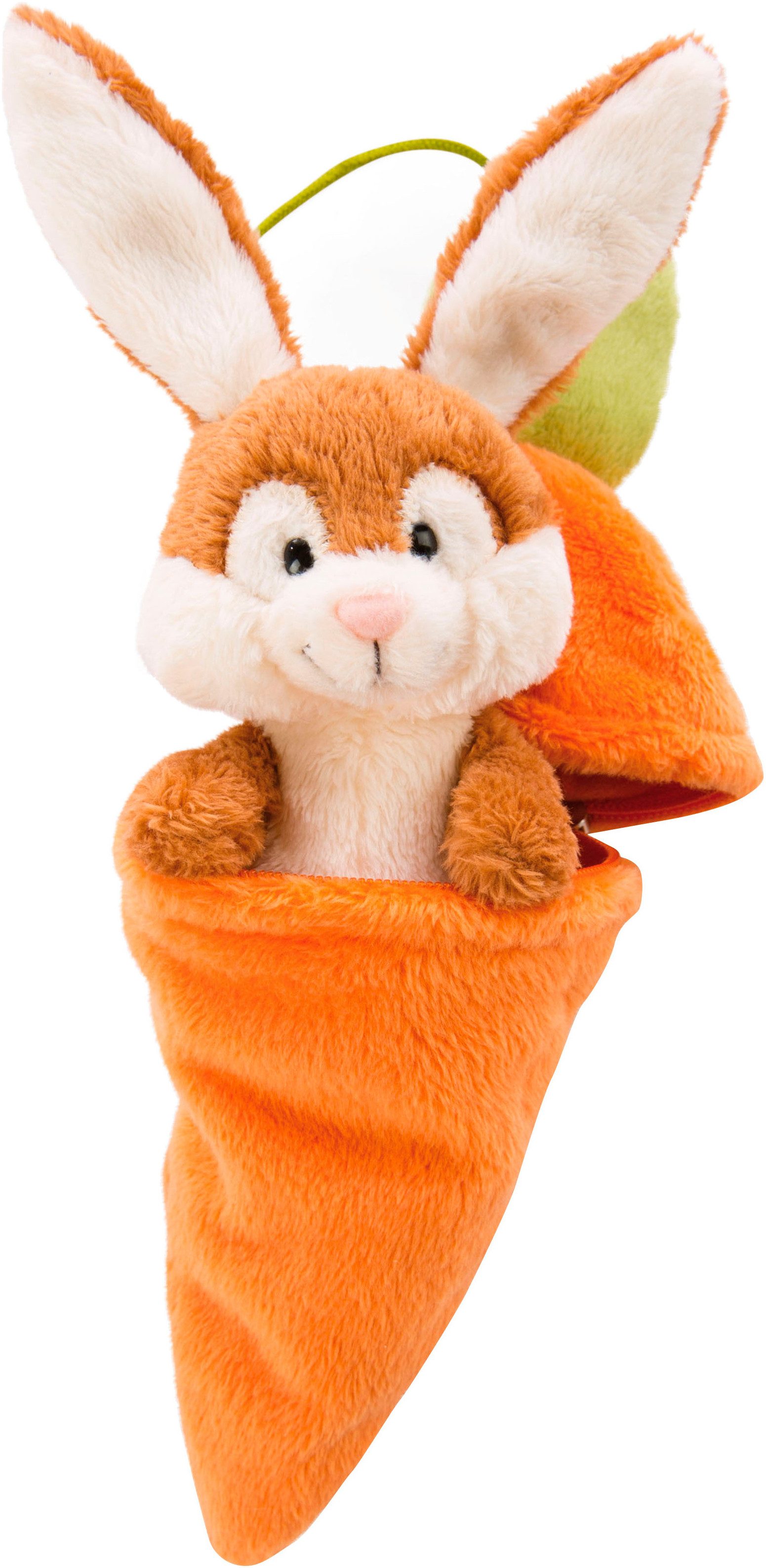 Kuscheltier Hase in Karotte 15 cm