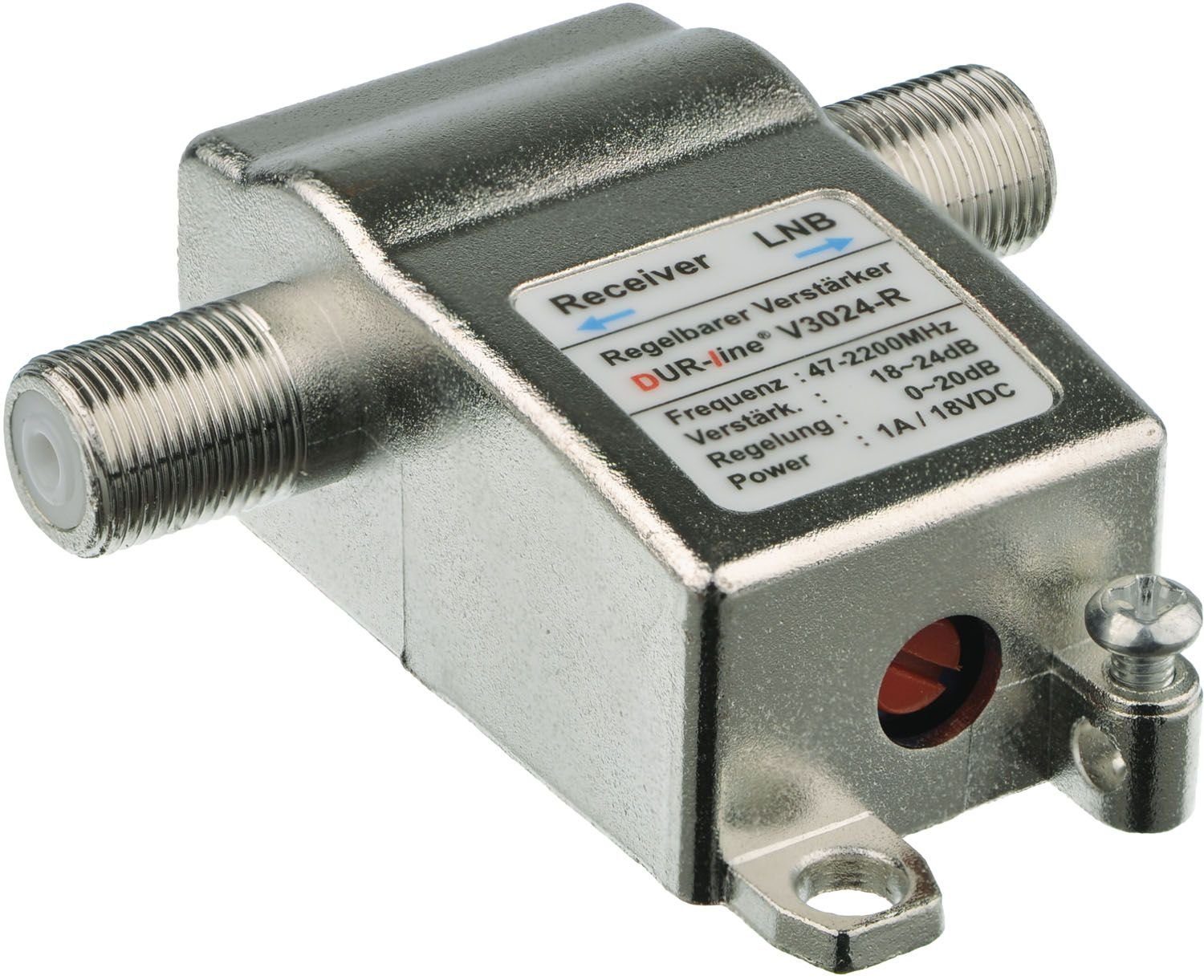 DUR-line - SAT-Kabel V3024-R Inlineverstärker DUR-line