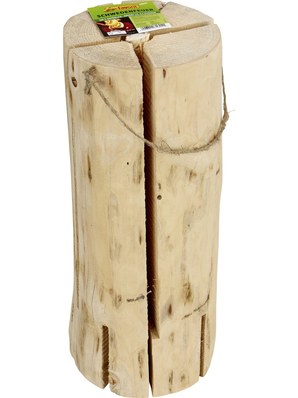 favorit Formkerze Favorit Schwedenfeuer Höhe 47 cm