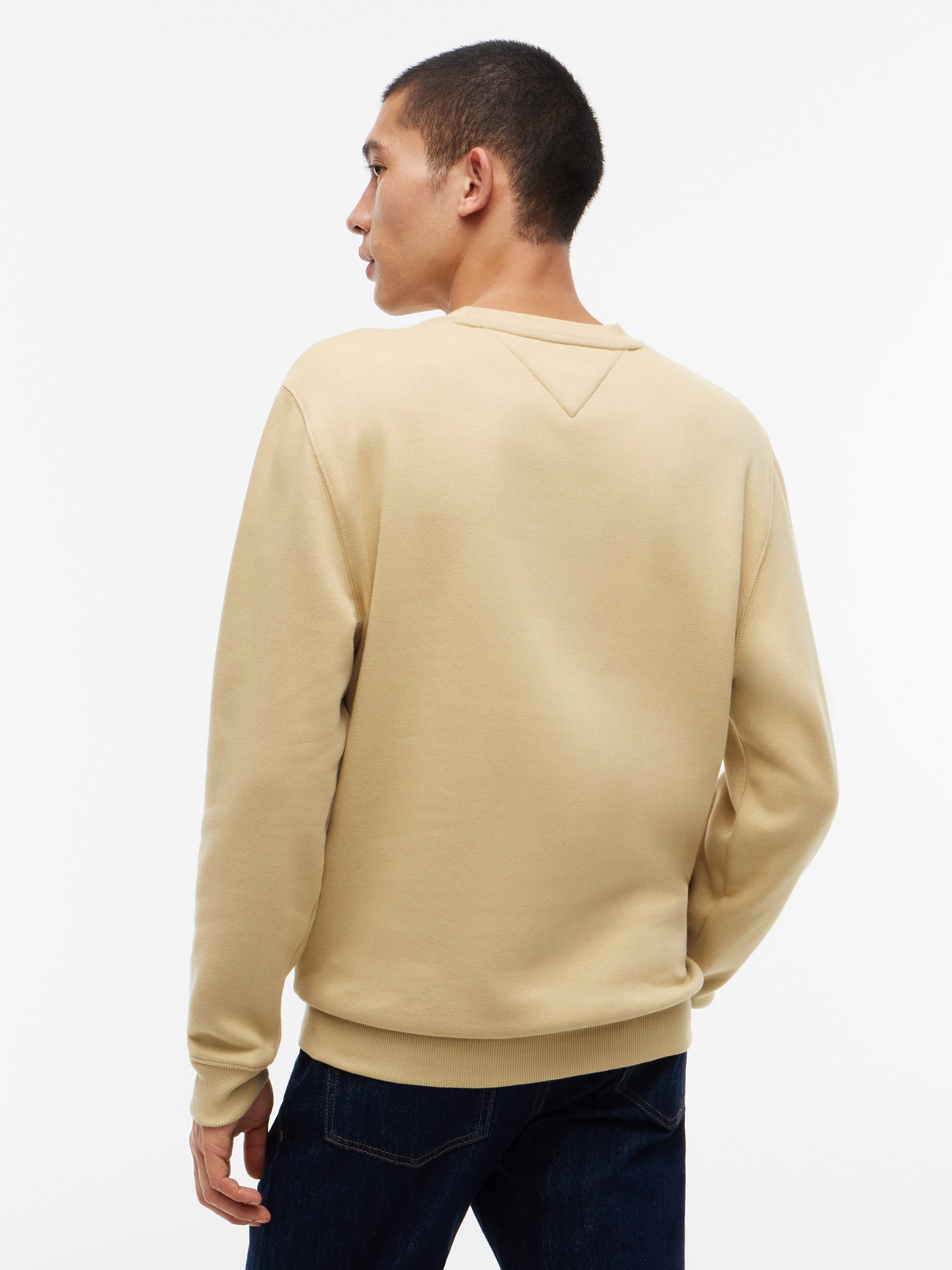 Tommy Jeans Sweatshirt TJM REGULAR FLAG CREW NECK Mit besticktem Markenlogo auf Brusthöhe