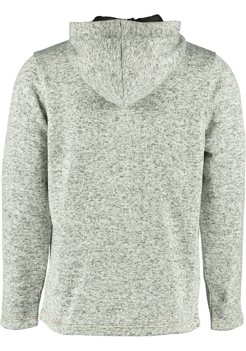 Tom Collins Strickfleecejacke Vazabi Herren Kapuzenjacke mit Hirsch-Sticker günstig online kaufen