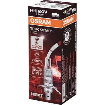 Osram KFZ-Ersatzleuchte OSRAM 64155TSP Halogen Leuchtmittel Truckstar H1 70 W 24 V