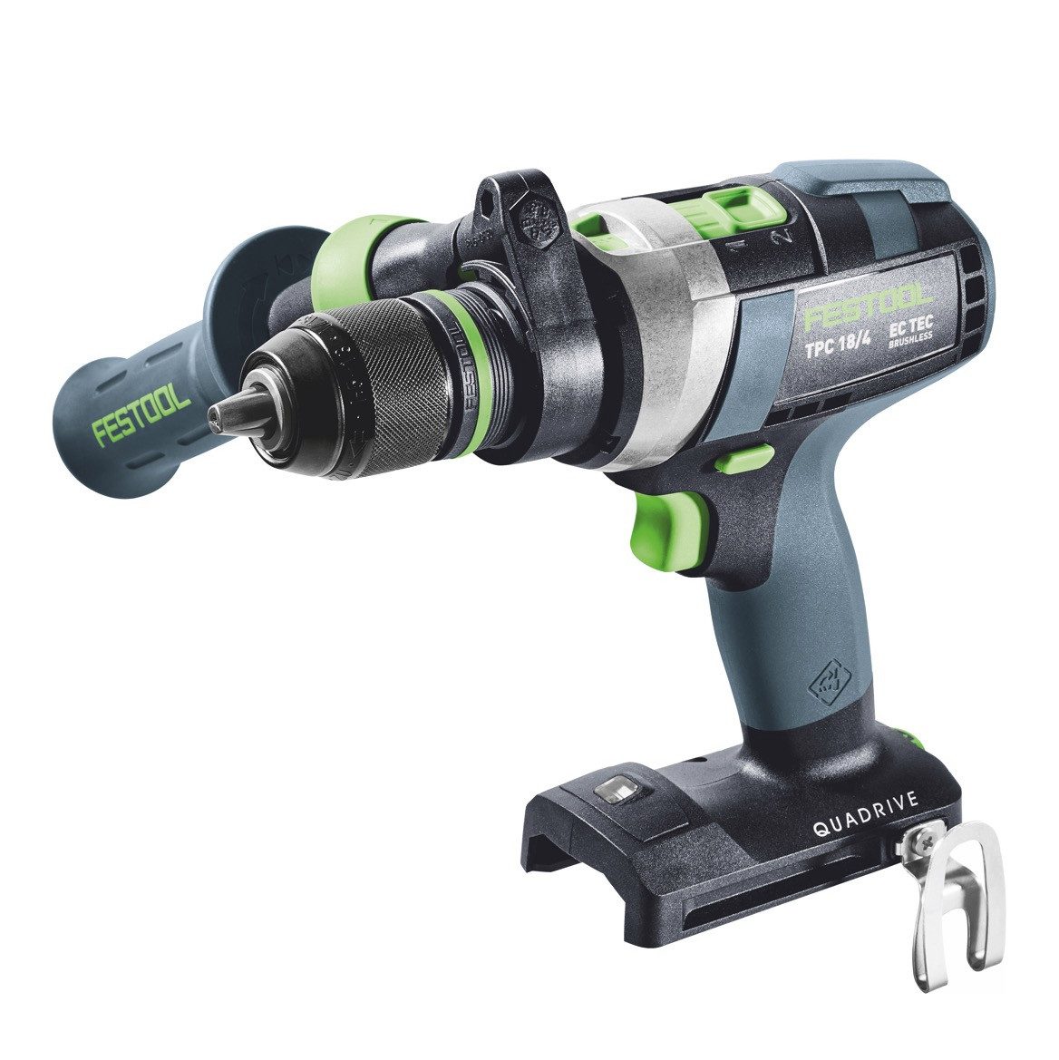 FESTOOL Schlagbohrmaschine TPC 18/4-Basic Akku Schlagbohrschrauber 18 V 75 Nm (575604) Brush