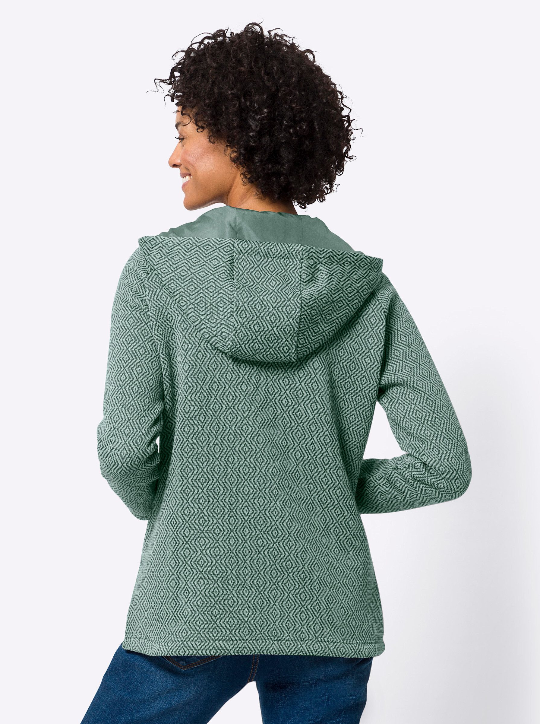 Sieh an! Allwetterjacke Strickfleecejacke günstig online kaufen