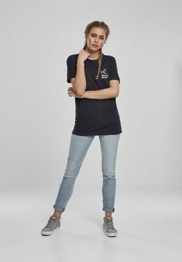 MisterTee Kurzarmshirt MisterTee Damen Ladies Exhale Tee (1-tlg)