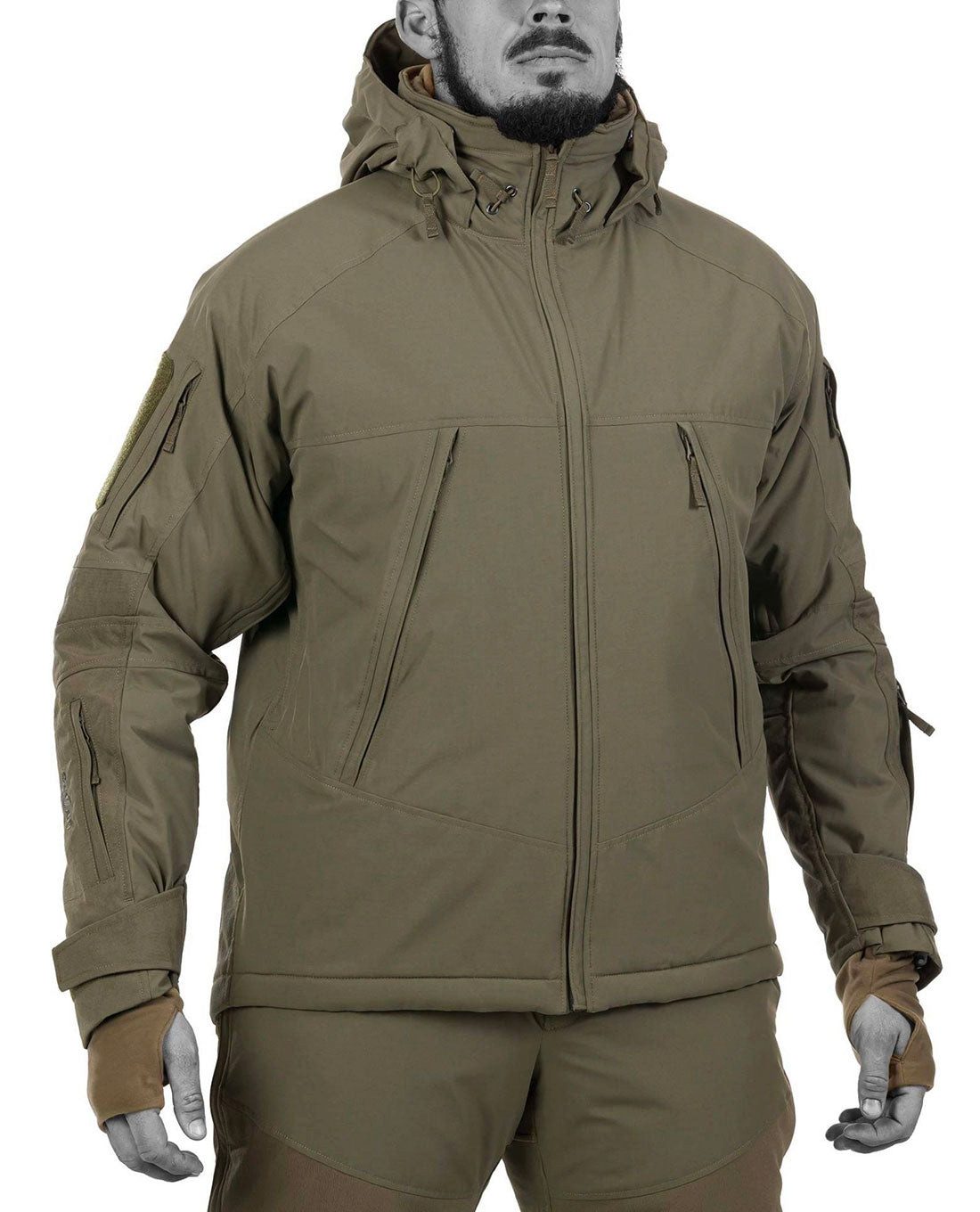 UF PRO Winterjacke Delta OL Jacket Gen.4 Brown Grey