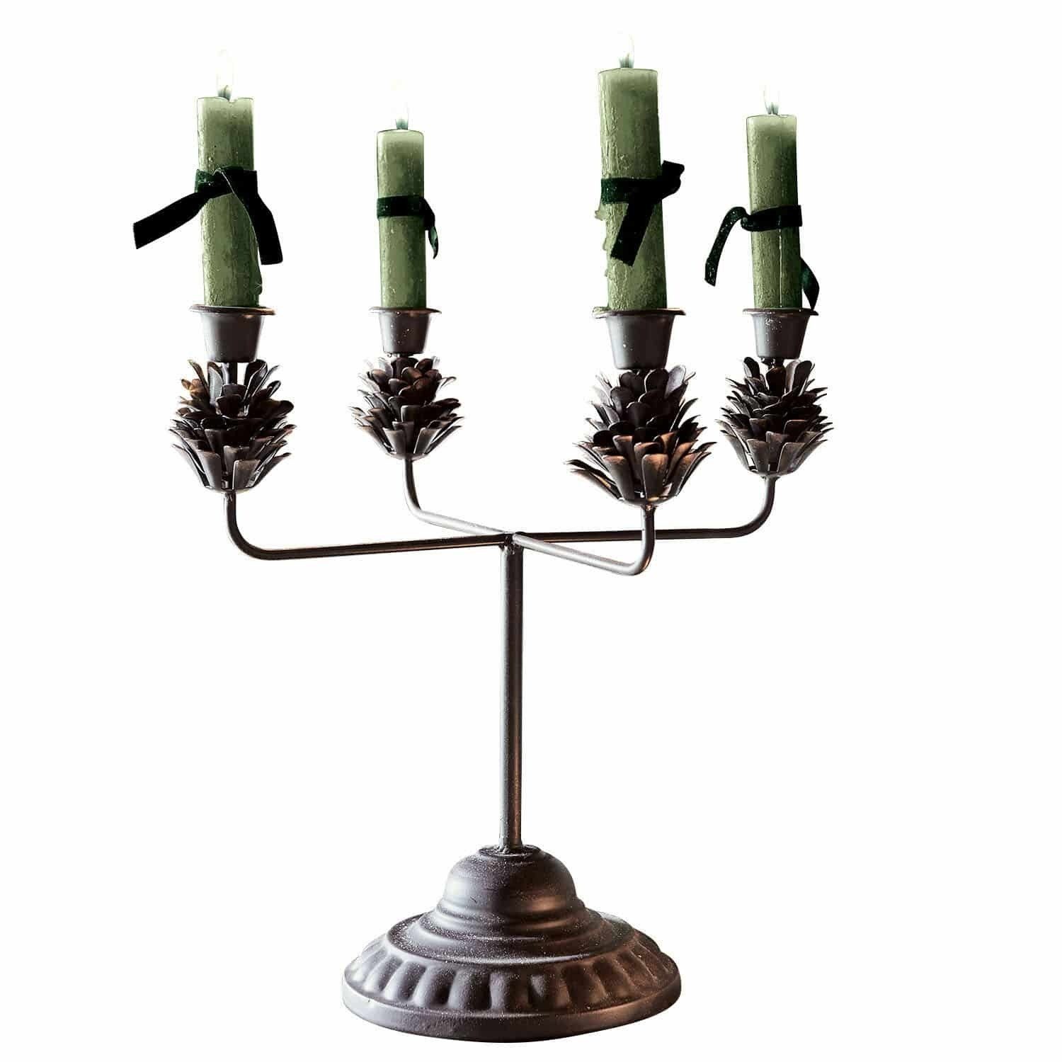 Mirabeau antikschwarz Spencer Kerzenständer Kerzenhalter