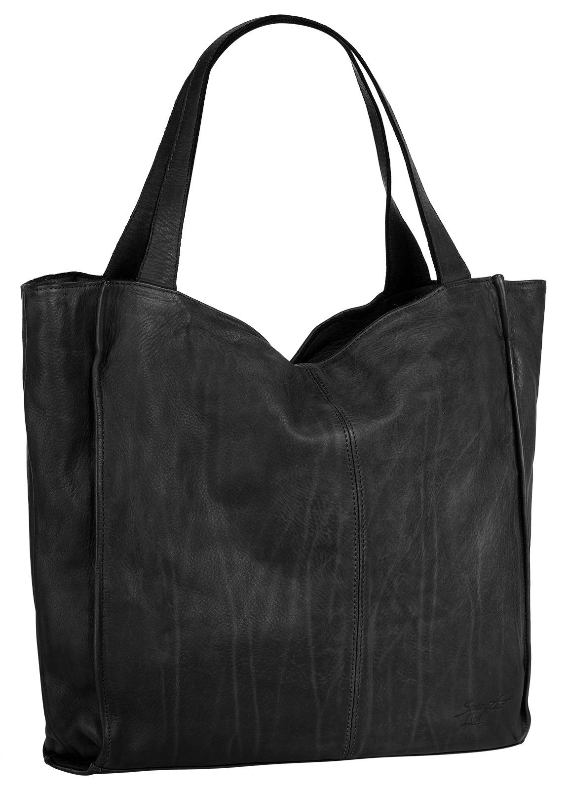 Samantha Look Shopper, echt Leder, Made in Italy