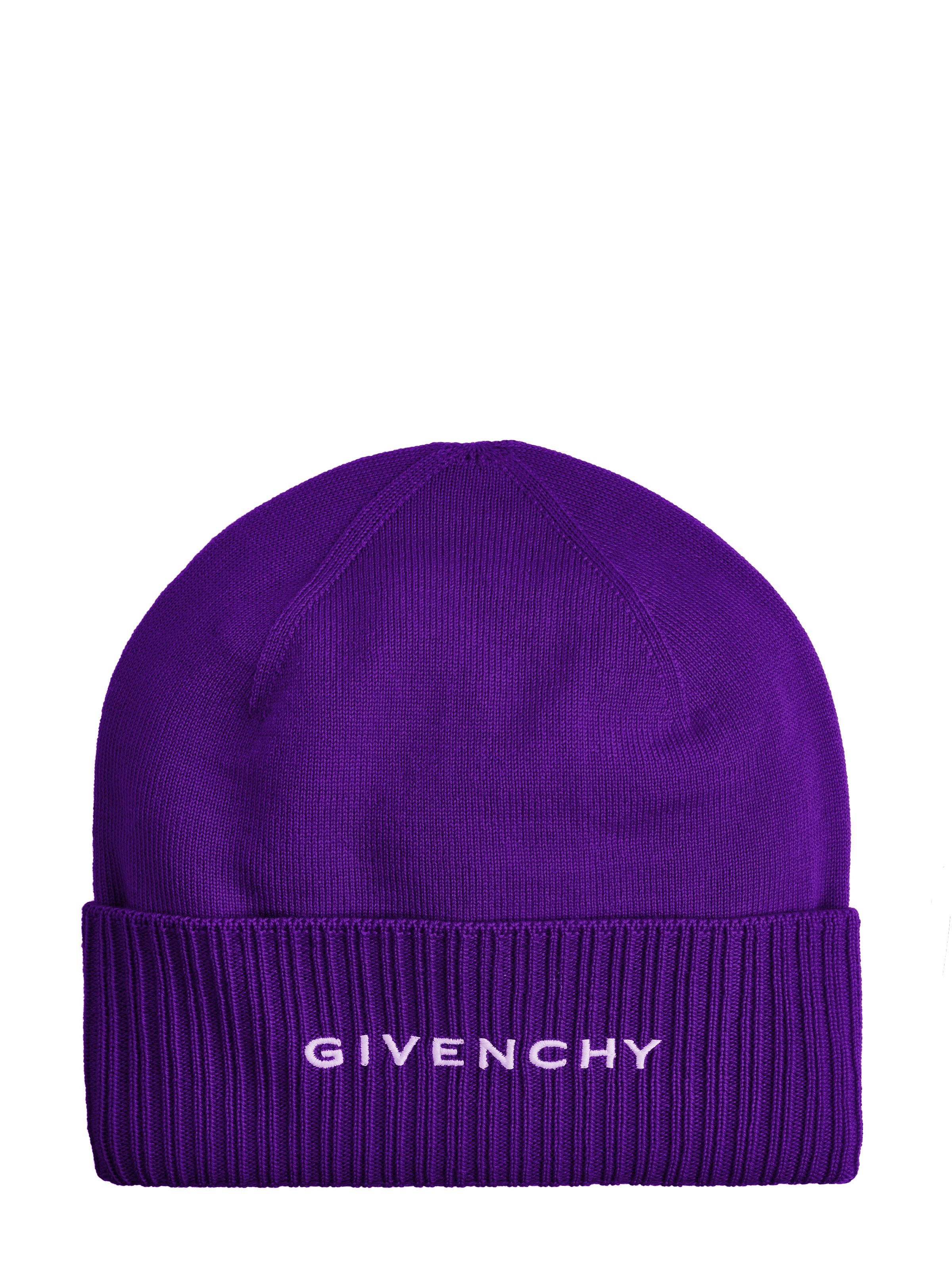 GIVENCHY Beanie Givenchy Mütze lila