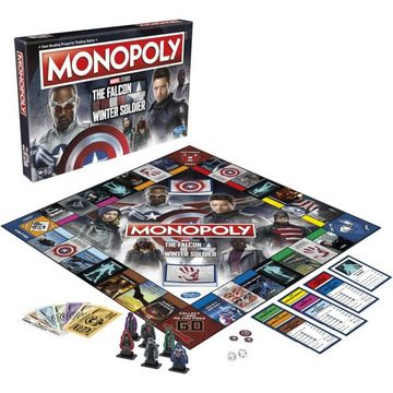 Hasbro Spiel, Brettspiel Monopoly - The Falcon and the Winter Soldier (englisch)