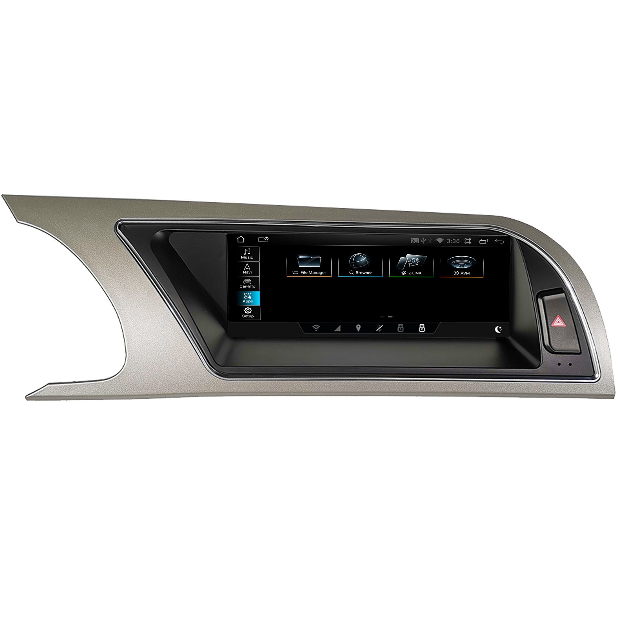 8F A5 8.8" Einbau-Navigationsgerät S5 Touchscreen 3G GPS 8T Für Audi CarPlay Android TAFFIO MMI