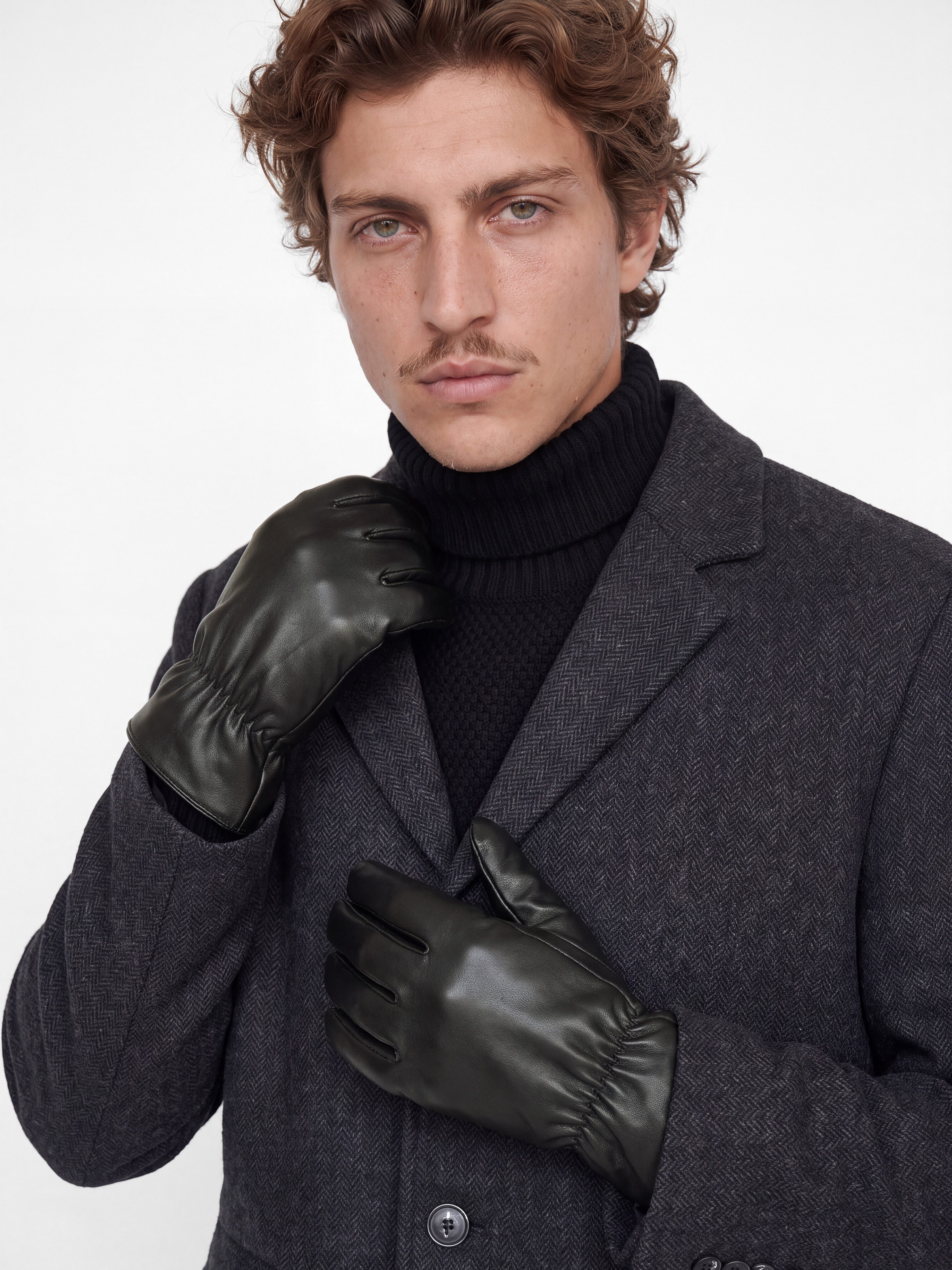 Jack & Jones PU-Handschuhe JACOWEN GLOVES Kunstfaser, Einheitsgröße