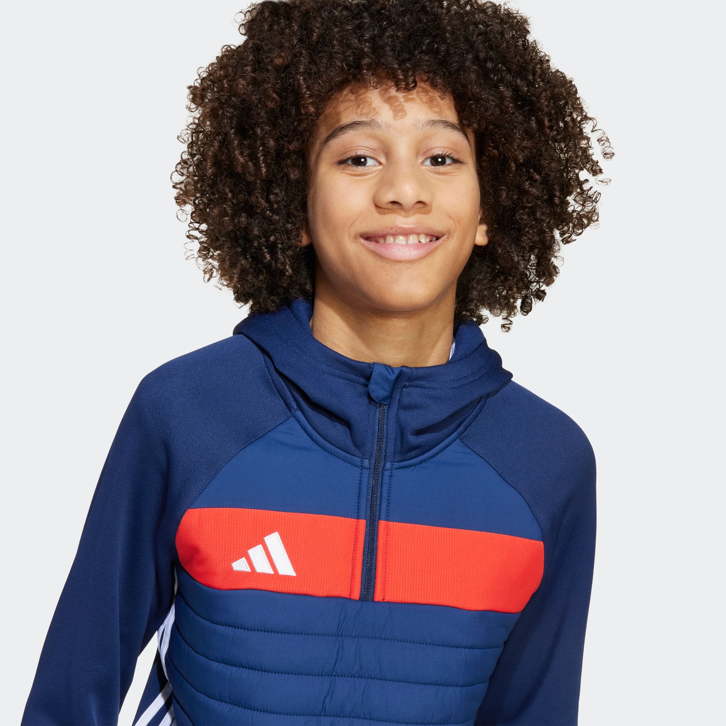 adidas Performance Kapuzensweatshirt TIRO 25 ESSENTIALS WINTERIZED TRAININGSOBERTEIL FÜR KINDER