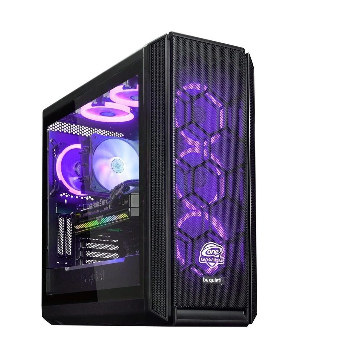 ONE GAMING Silent Gaming PC AN702 Gaming-PC (AMD Ryzen 7 5800XT, GeForce RTX 5070, 32 GB RAM, 1000 GB SSD, Wasserkühlung)