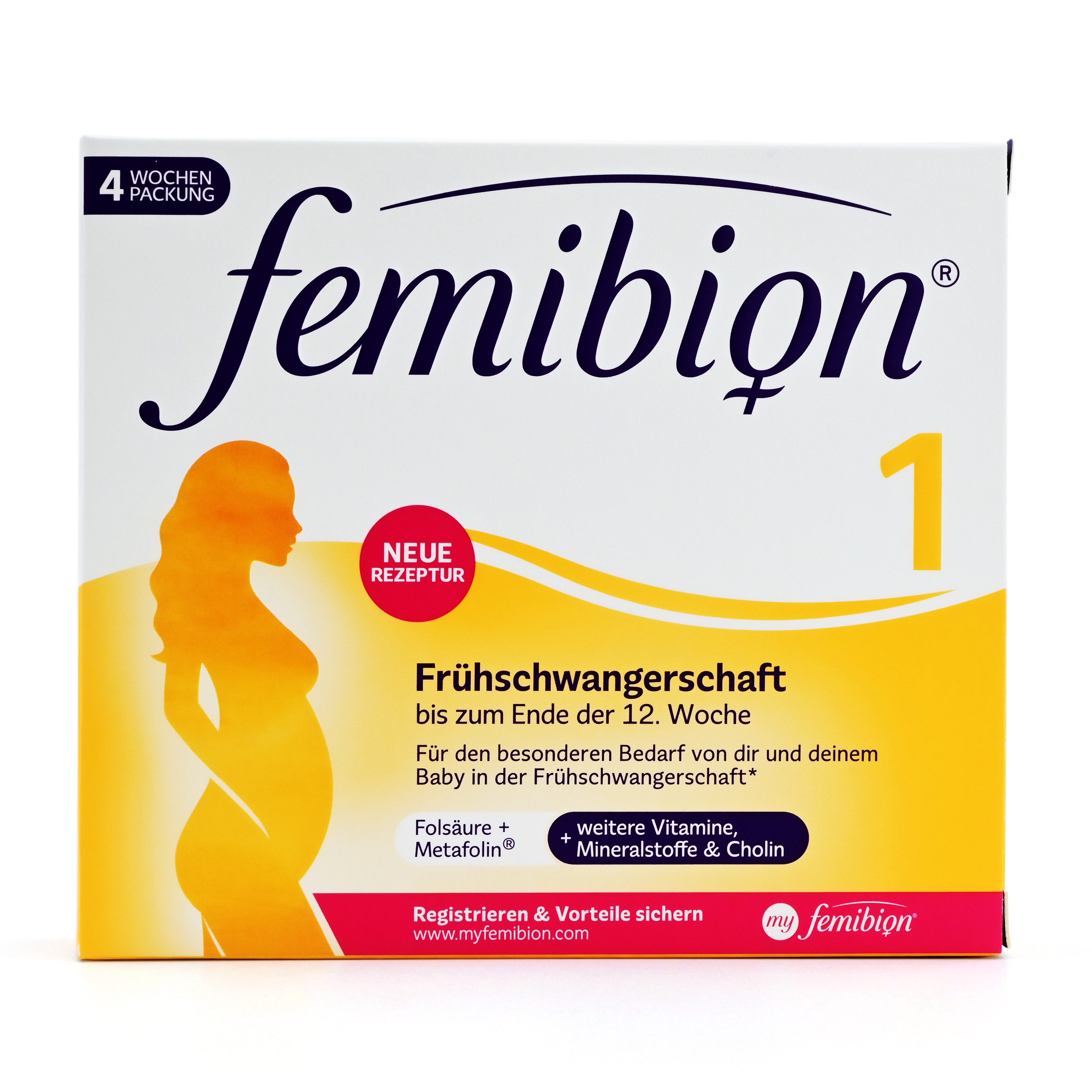 Femibion FEMIBION 1 Frühschwangerschaft Tabletten, 4 Wochen-Packung Tabletten, 1 er 28 St.