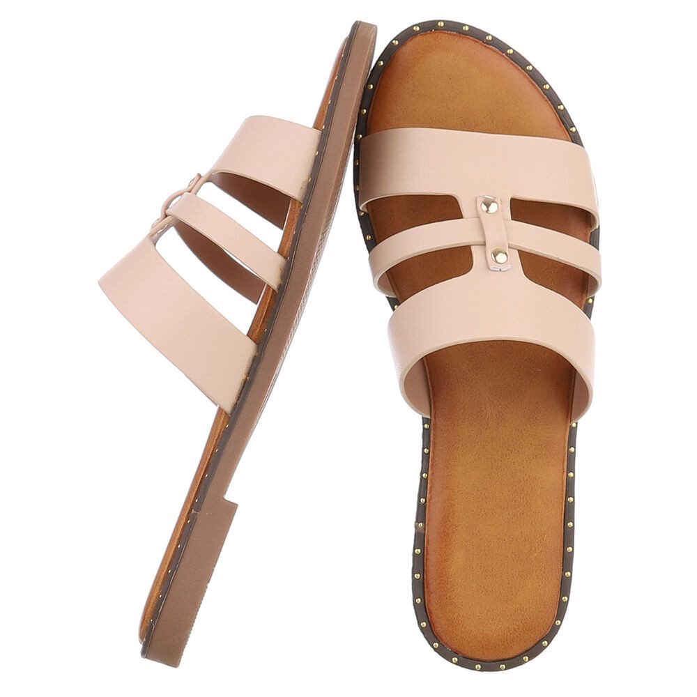 Ital-Design Elegante Damen-Sandalen aus veganem Material, günstig online kaufen