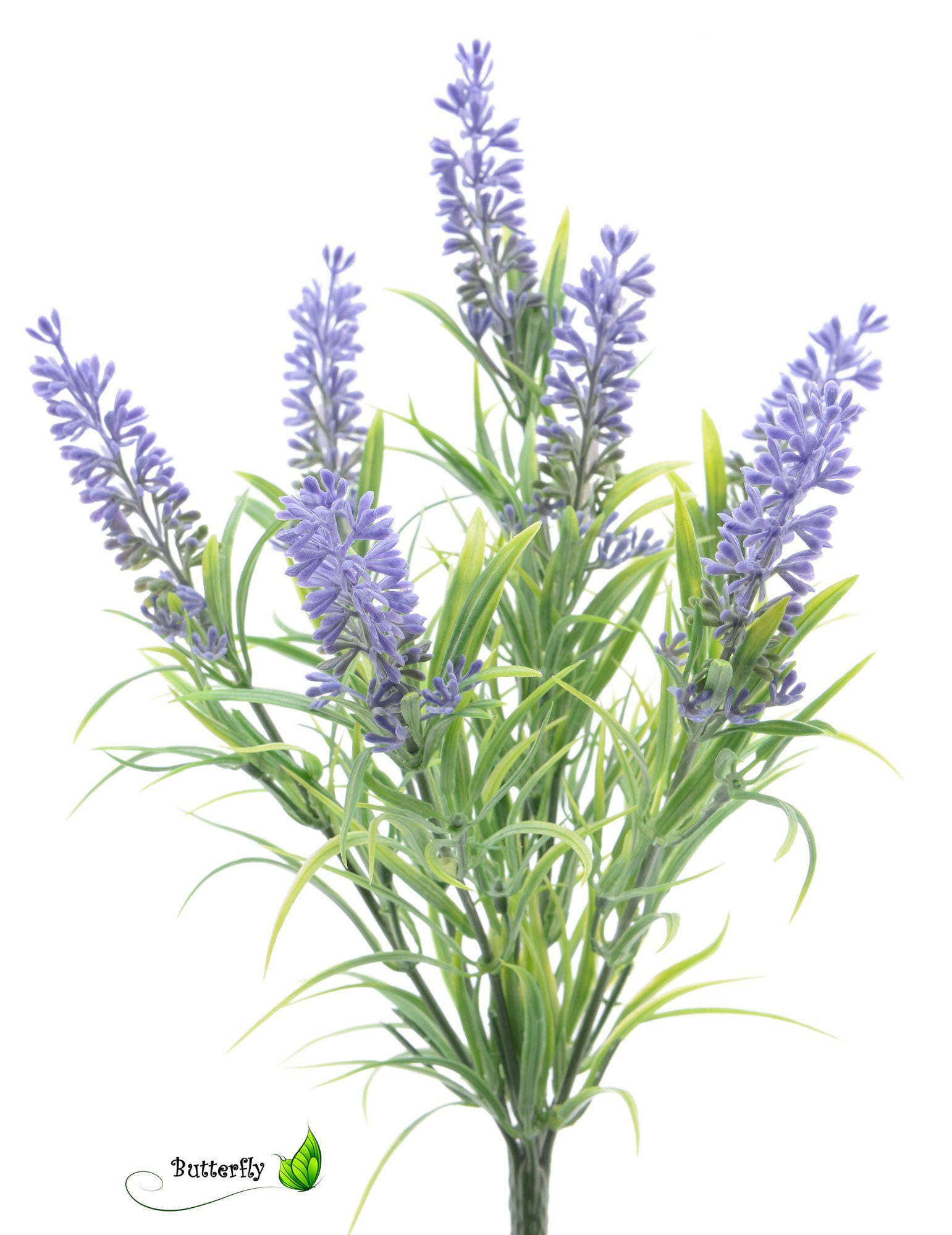 Kunstpflanze, Decoris künstlich Lavendel season decorations, Zweig