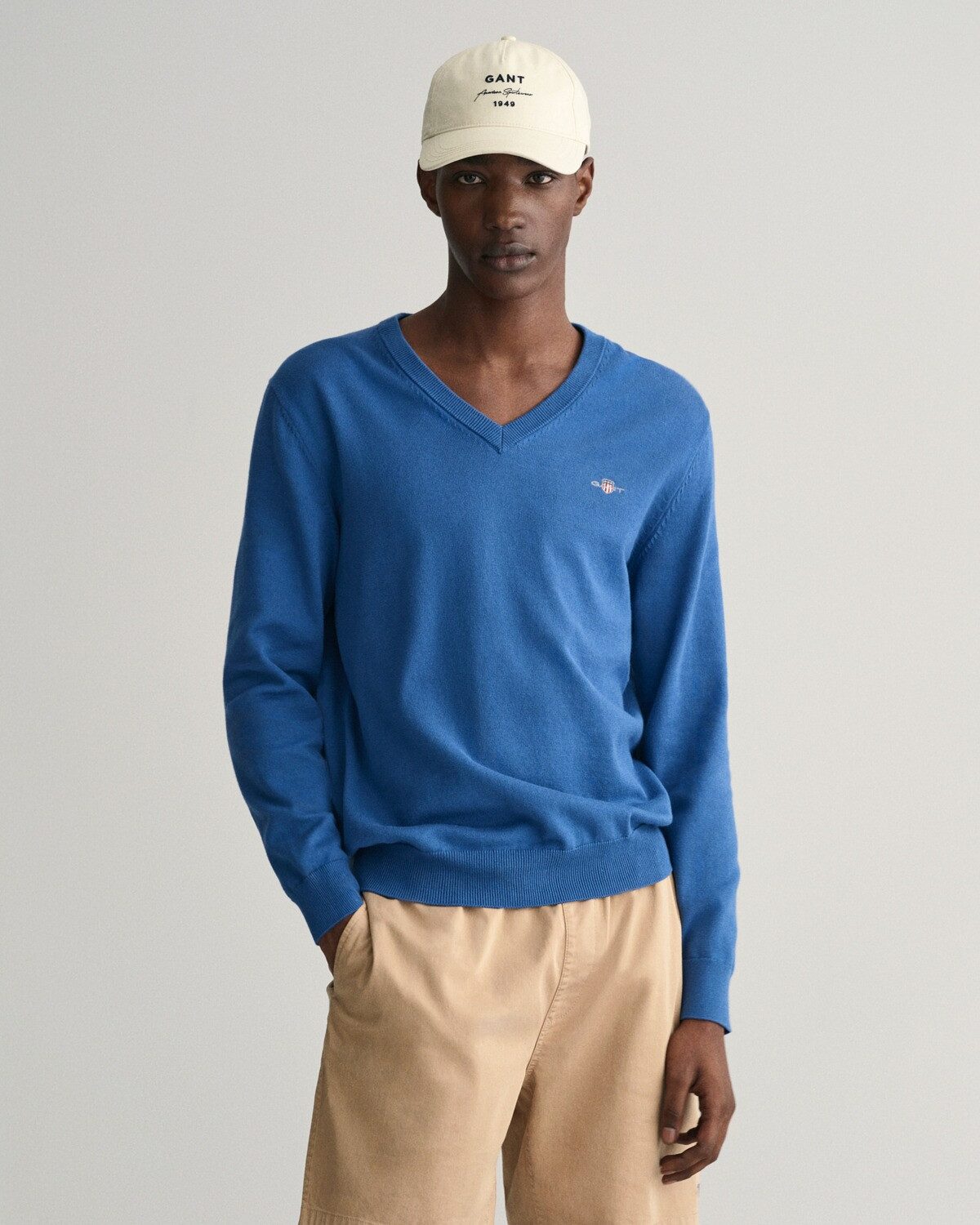 Gant Strickpullover V-Pullover günstig online kaufen