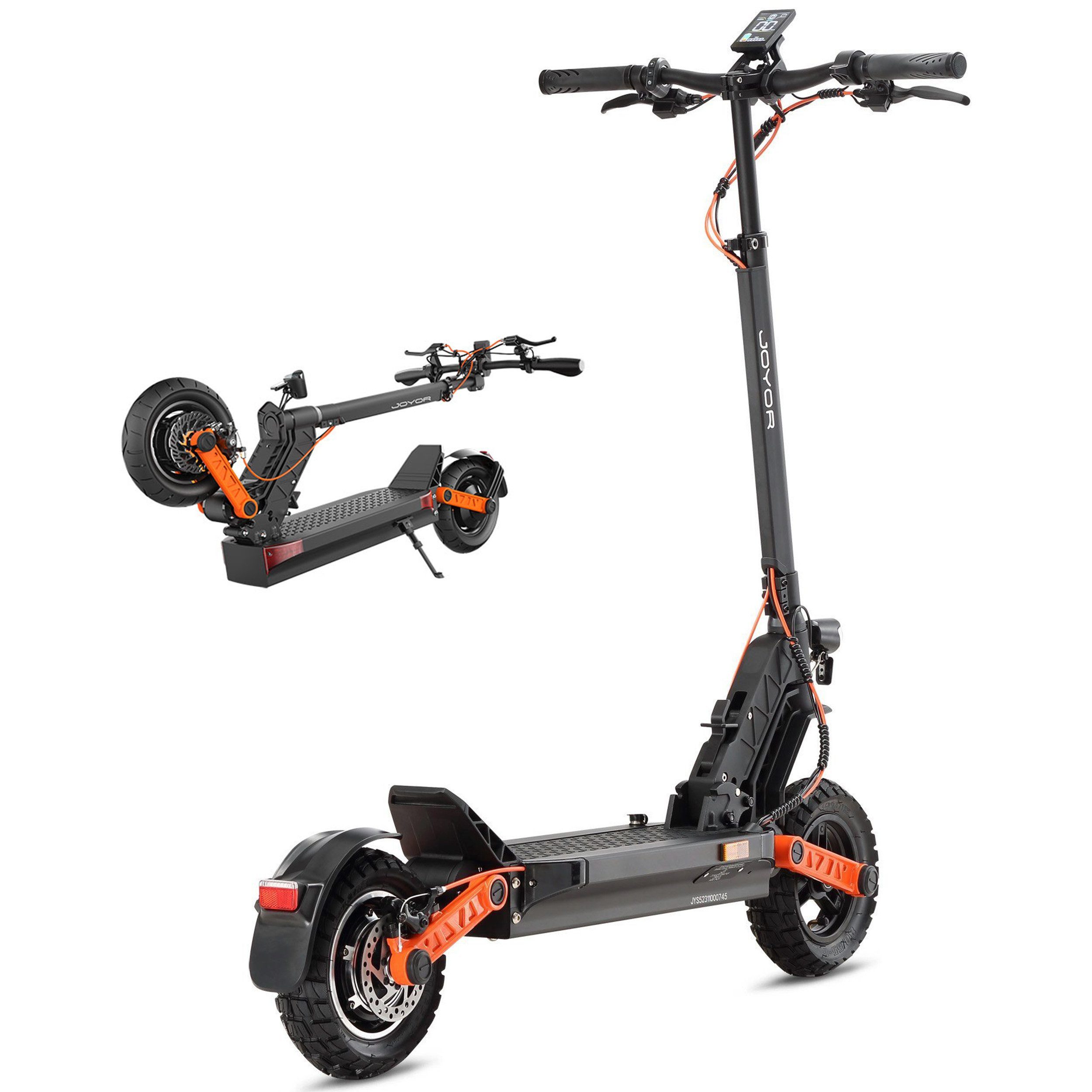 E-Scooter 10*3 Zoll Offroad Elektroroller für Gelände mit ABE